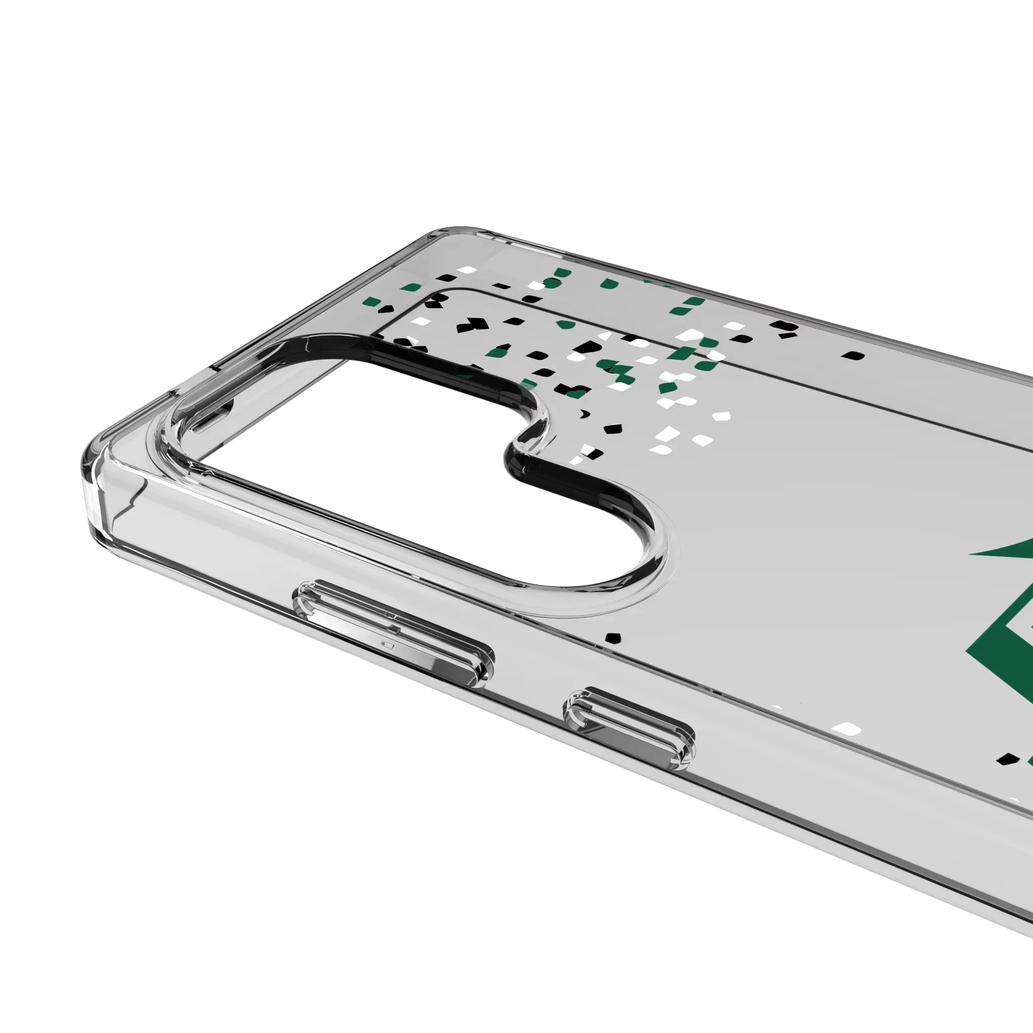 New York Jets Confetti Galaxy Clear Phone Case for Samsung Galaxy - Detail#Device_Galaxy S25 Ultra