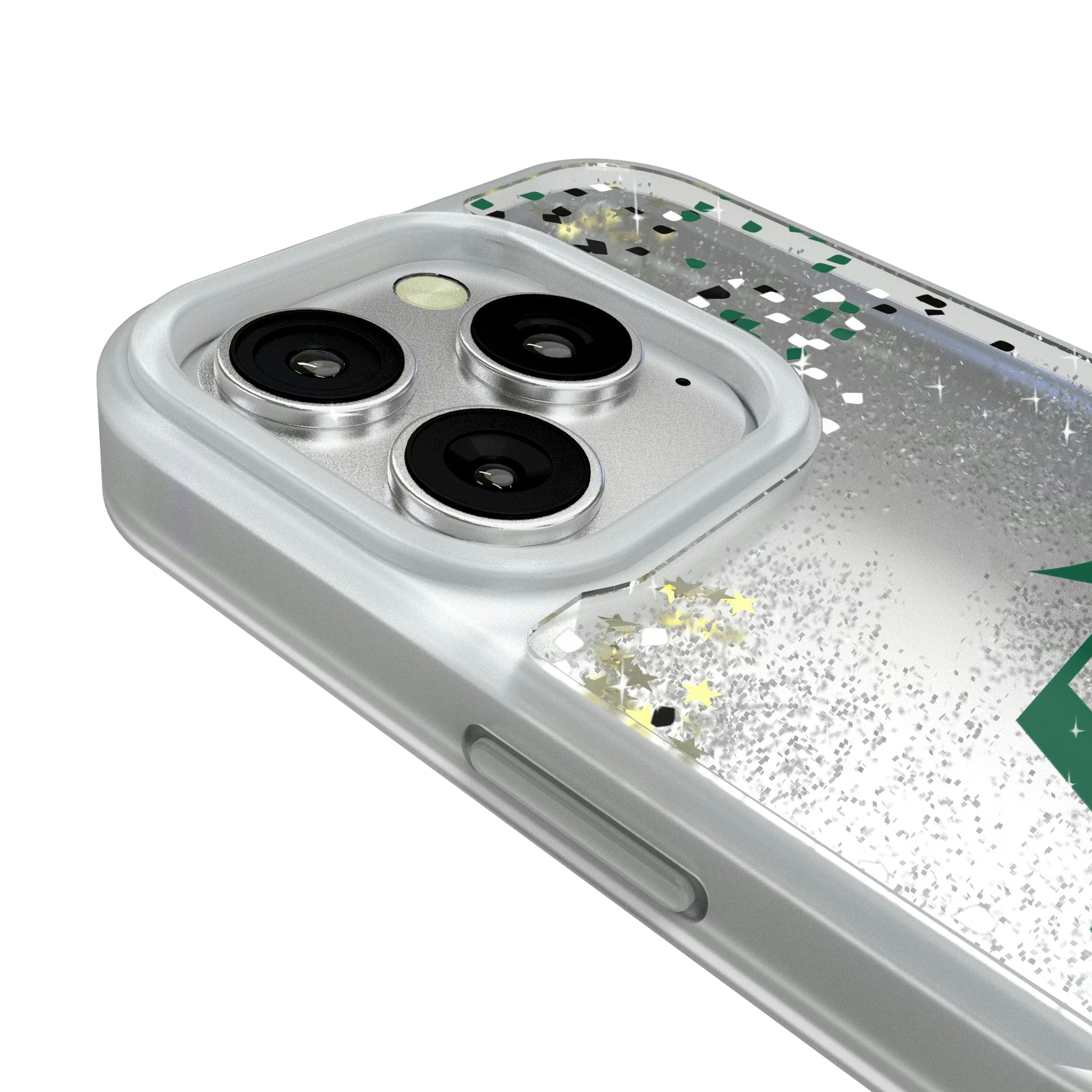 New York Jets Confetti iPhone Glitter Phone Case for Apple iPhone - Detail#Device_iPhone 16 Pro