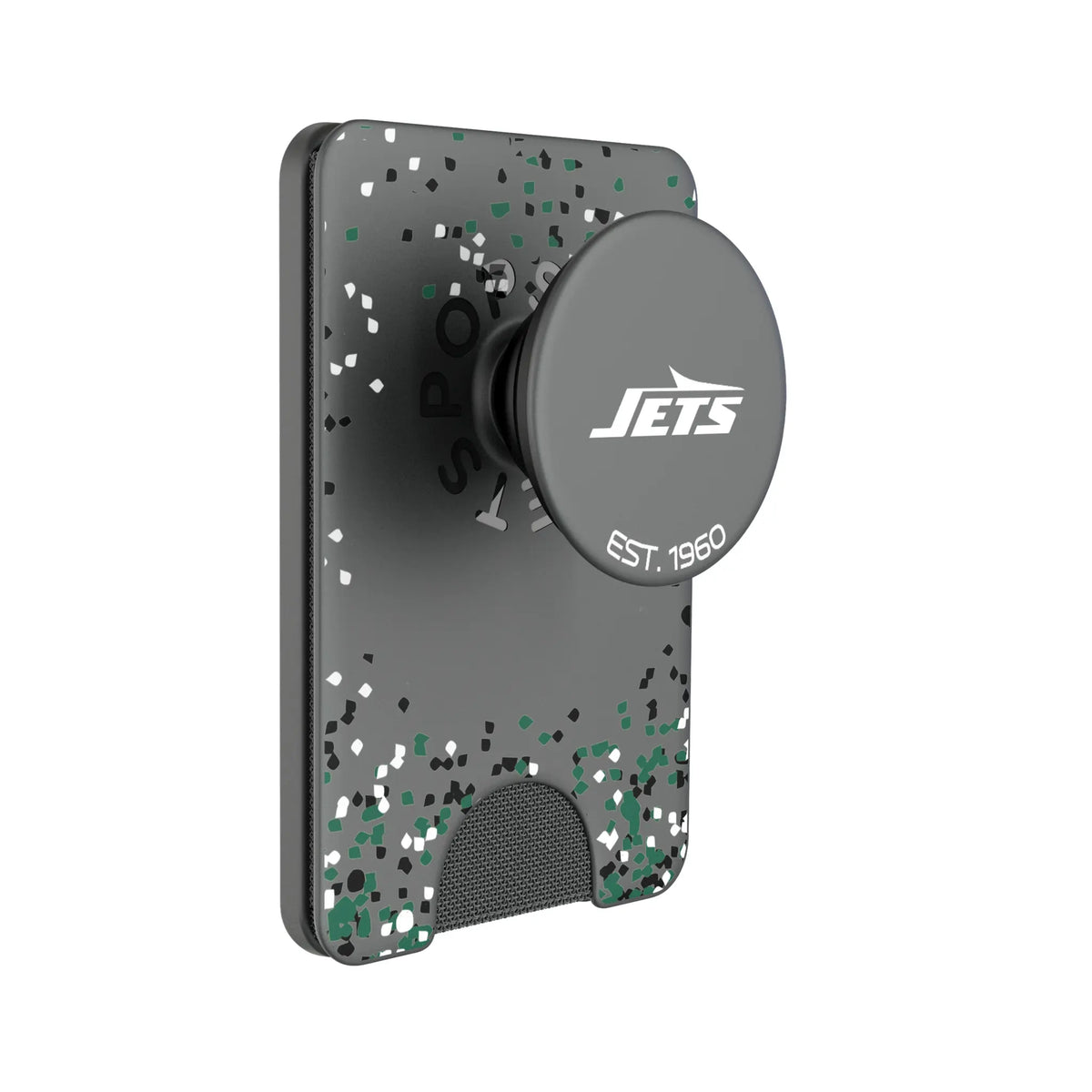 New York Jets Confetti Popsockets Wallet Magnetic
