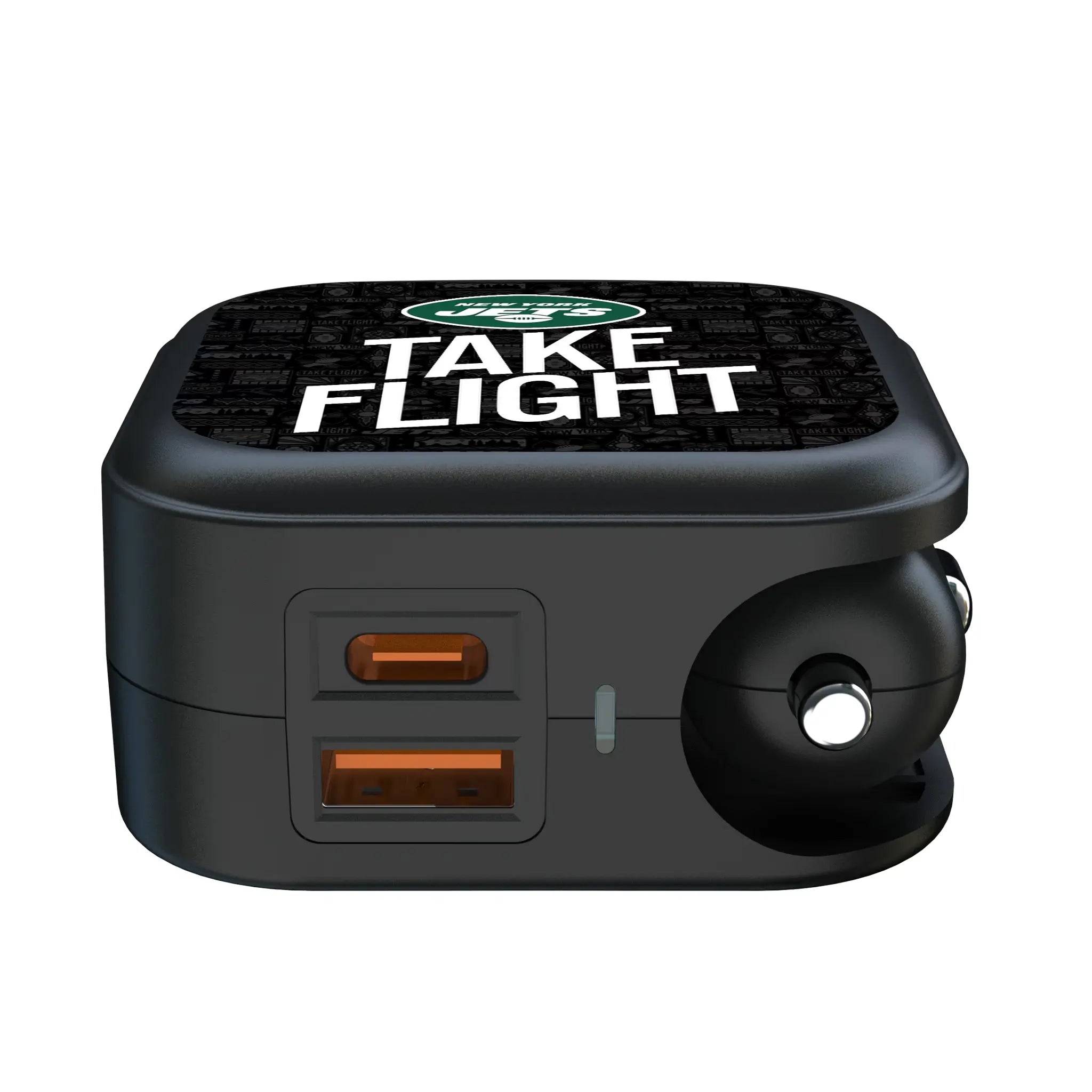 New York Jets Deco 2 in 1 USB A/C Charger