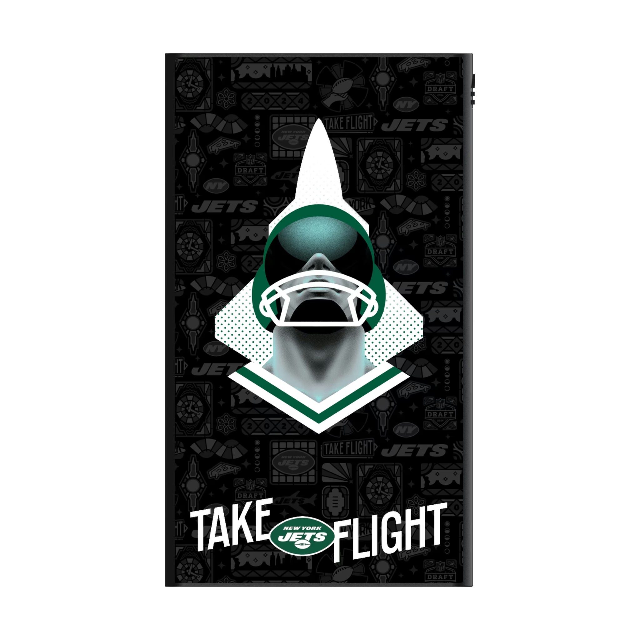 New York Jets Deco 5000mAh Flat Powerbank
