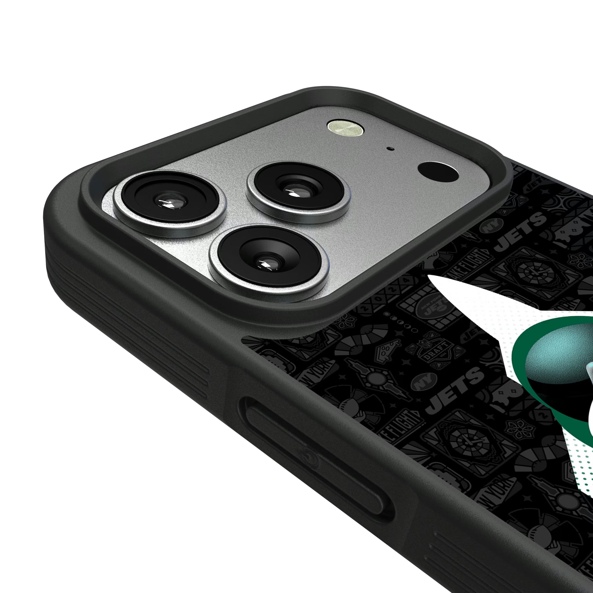 New York Jets Deco iPhone Bump Phone Case for Apple iPhone - Detail#Device_iPhone 17 Pro