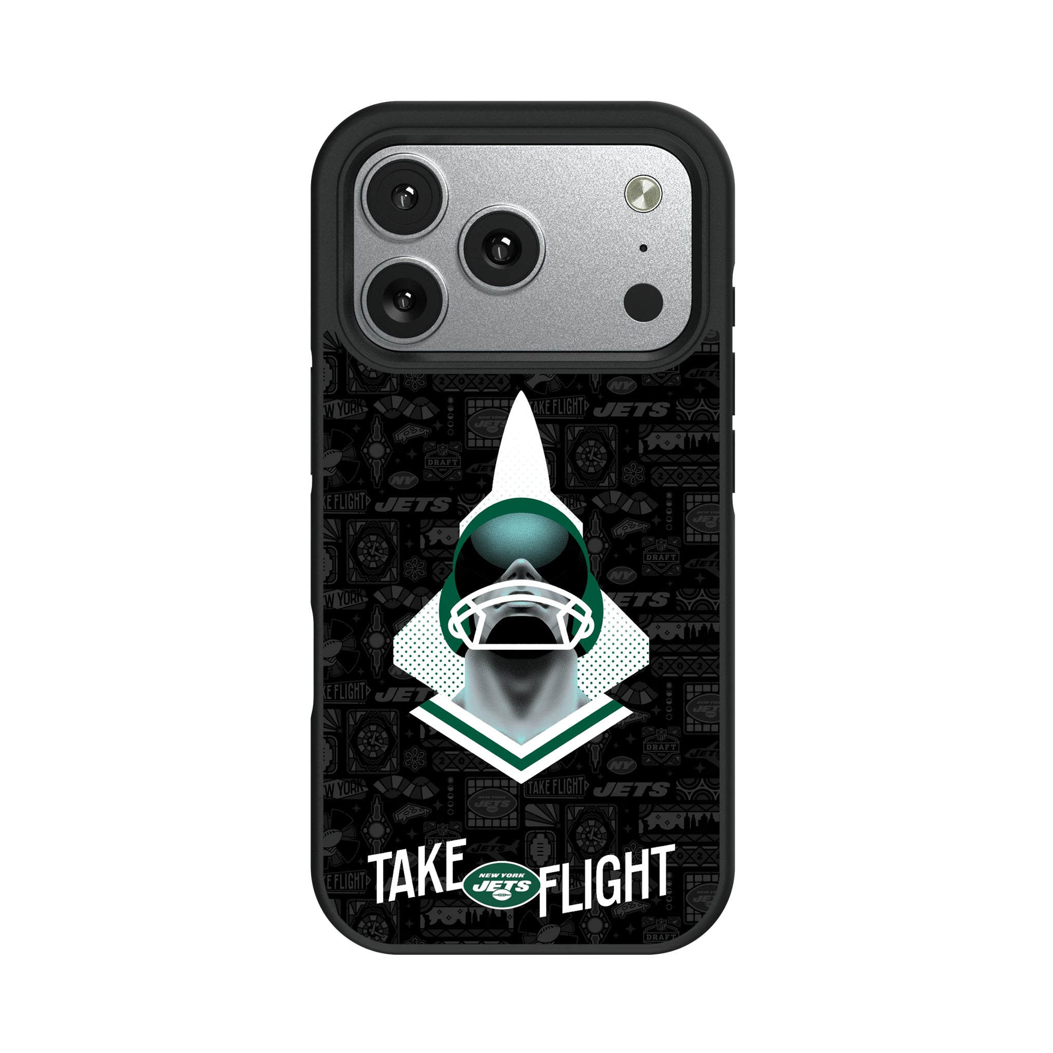 New York Jets Deco iPhone Bump Phone Case for Apple iPhone#Device_iPhone 17 Pro