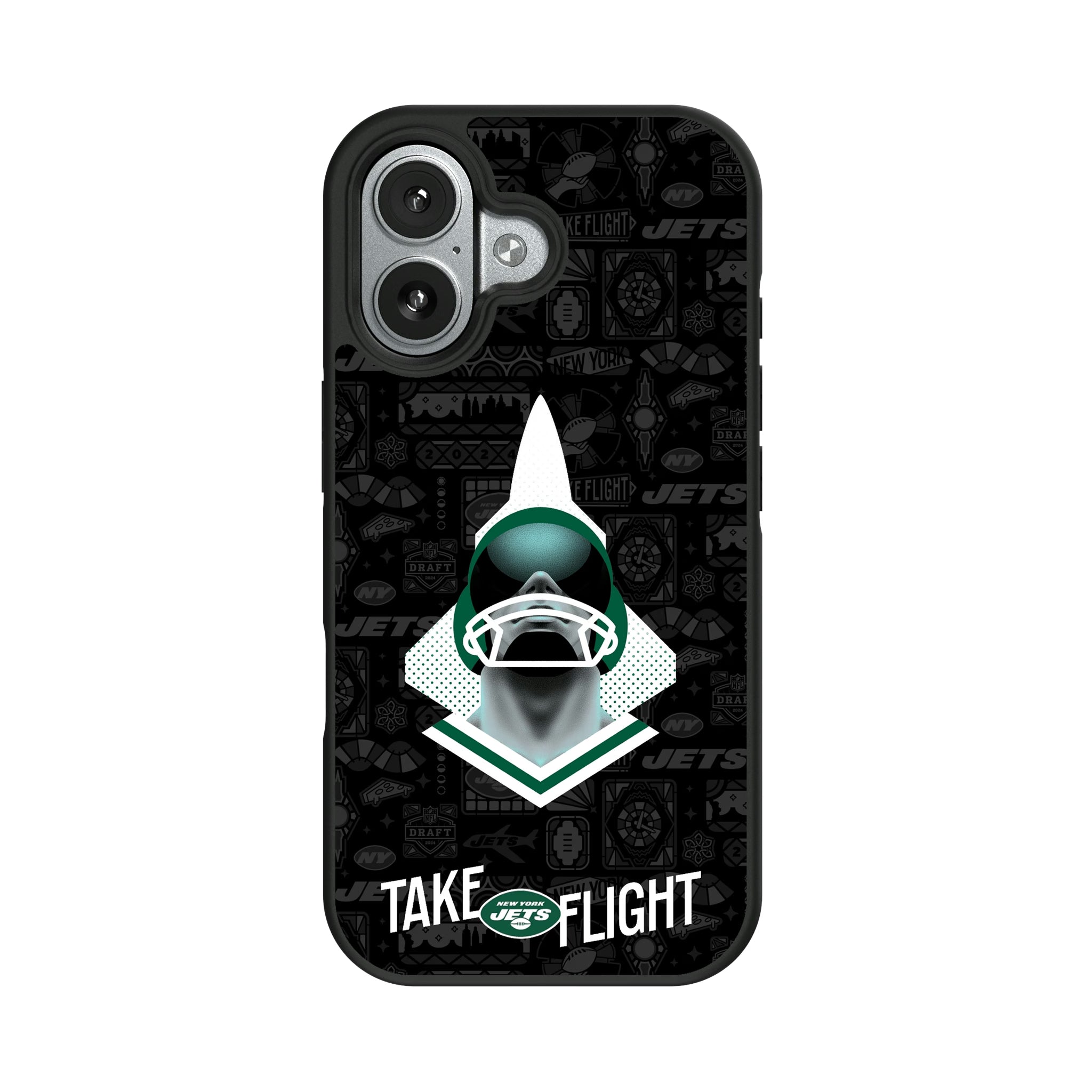 New York Jets Deco iPhone Bump Phone Case for Apple iPhone#Device_iPhone 17