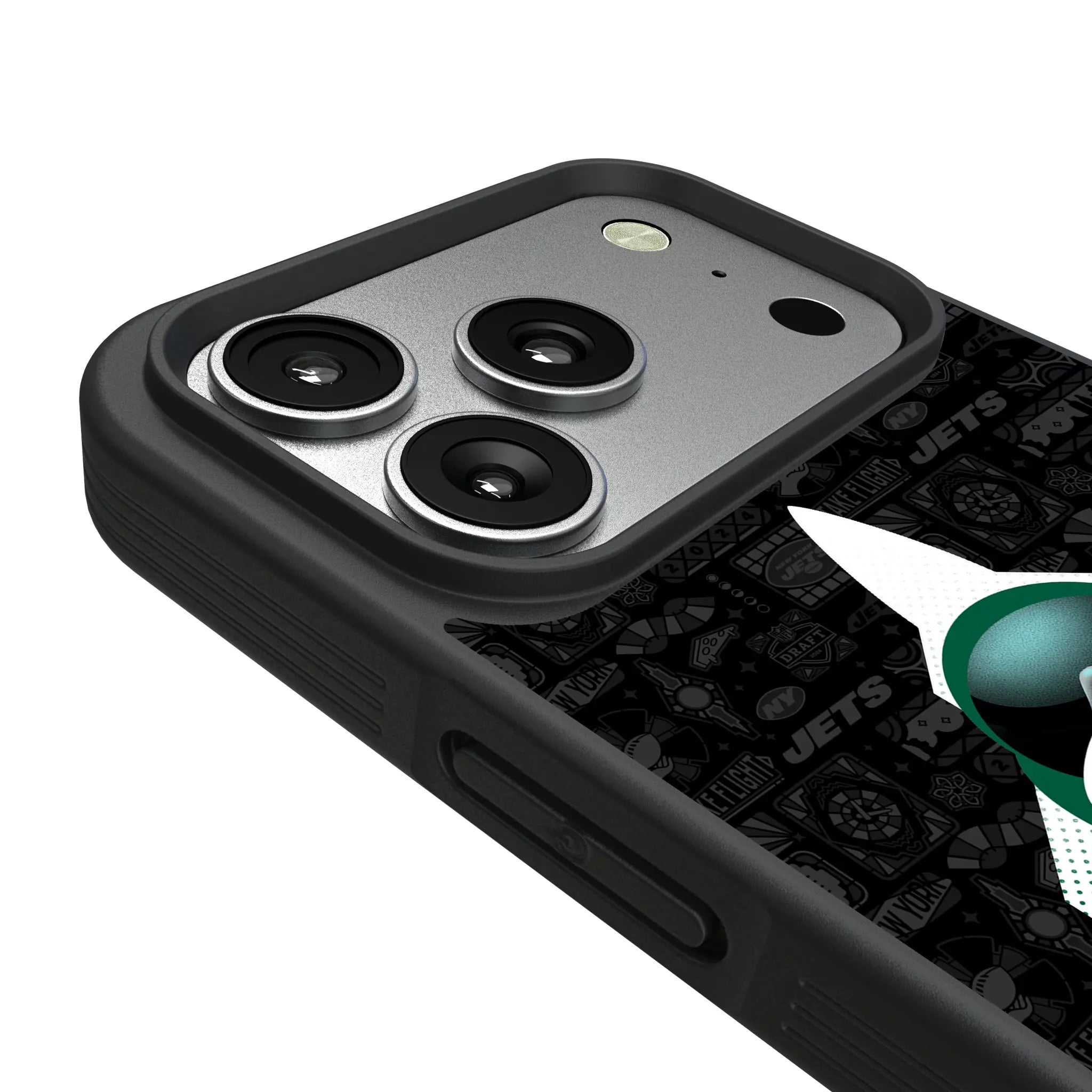 New York Jets Deco iPhone Bump Phone Case for Apple iPhone - Detail#Device_iPhone 17 Pro