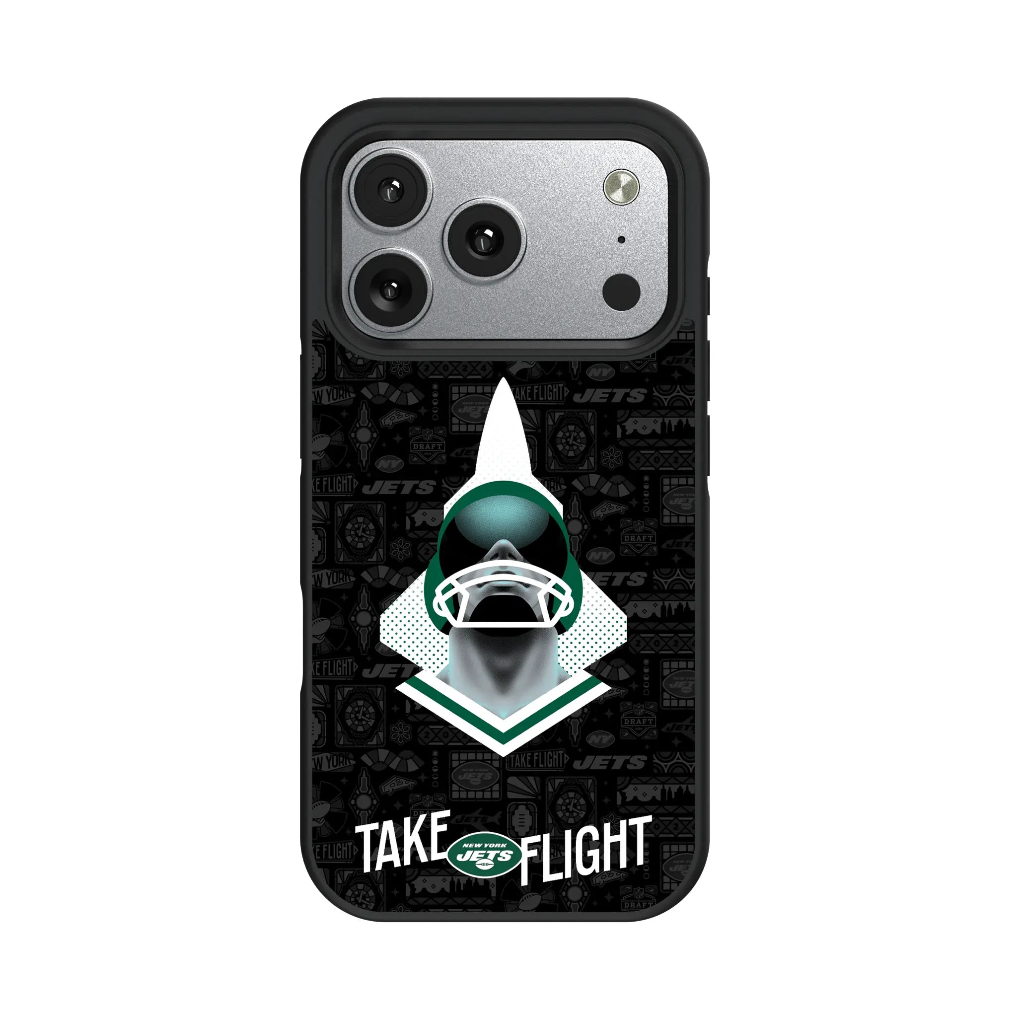 New York Jets Deco iPhone Bump Phone Case for Apple iPhone#Device_iPhone 17 Pro