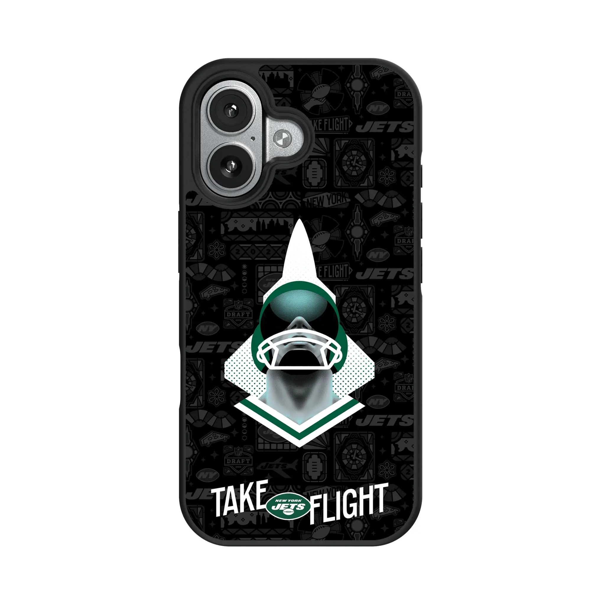 New York Jets Deco iPhone Bump Phone Case for Apple iPhone#Device_iPhone 17