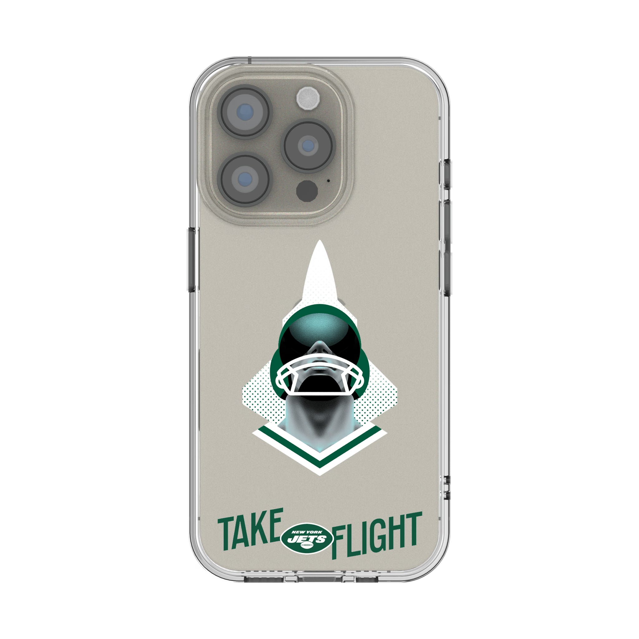 New York Jets Deco iPhone Clear Phone Case for Apple iPhone