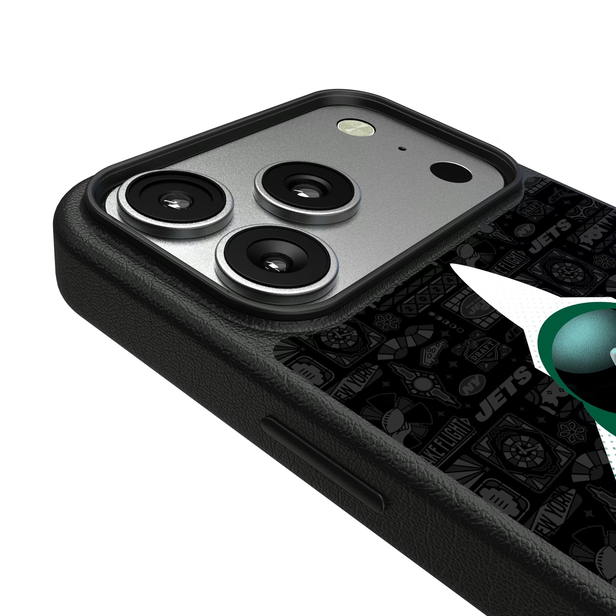 New York Jets Deco iPhone MagSafe Compatible Phone Case for Apple iPhone - Detail#Device_iPhone 17 Pro