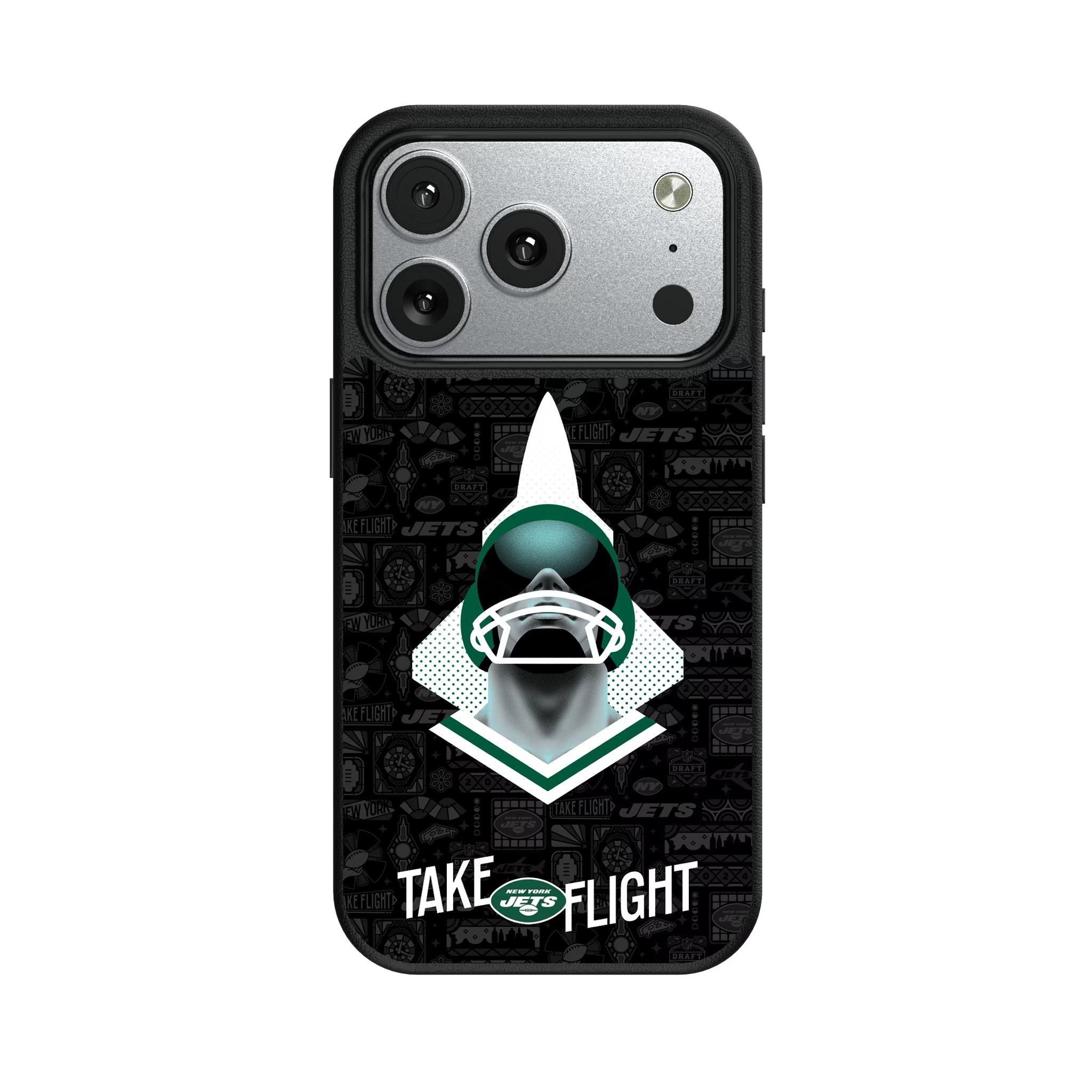 New York Jets Deco iPhone MagSafe Compatible Phone Case for Apple iPhone#Device_iPhone 17 Pro