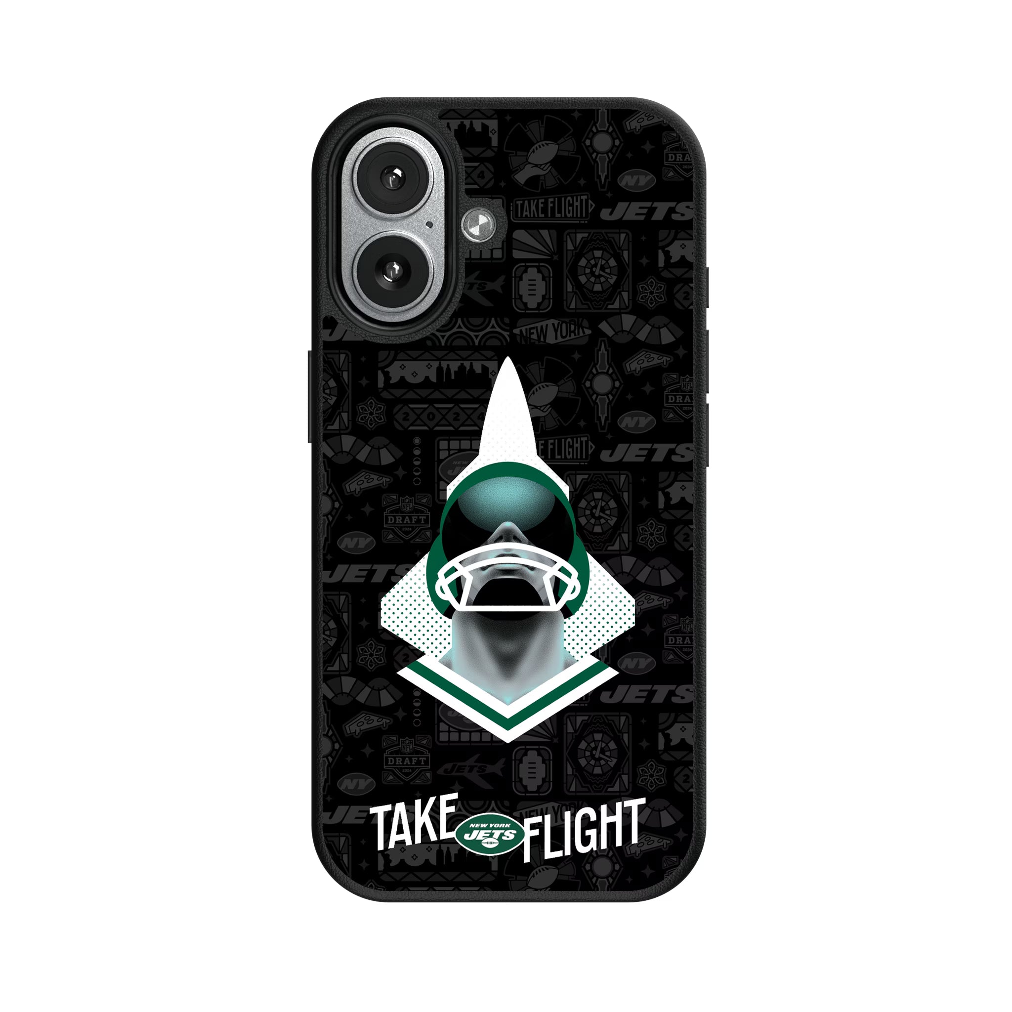 New York Jets Deco iPhone MagSafe Compatible Phone Case for Apple iPhone#Device_iPhone 17