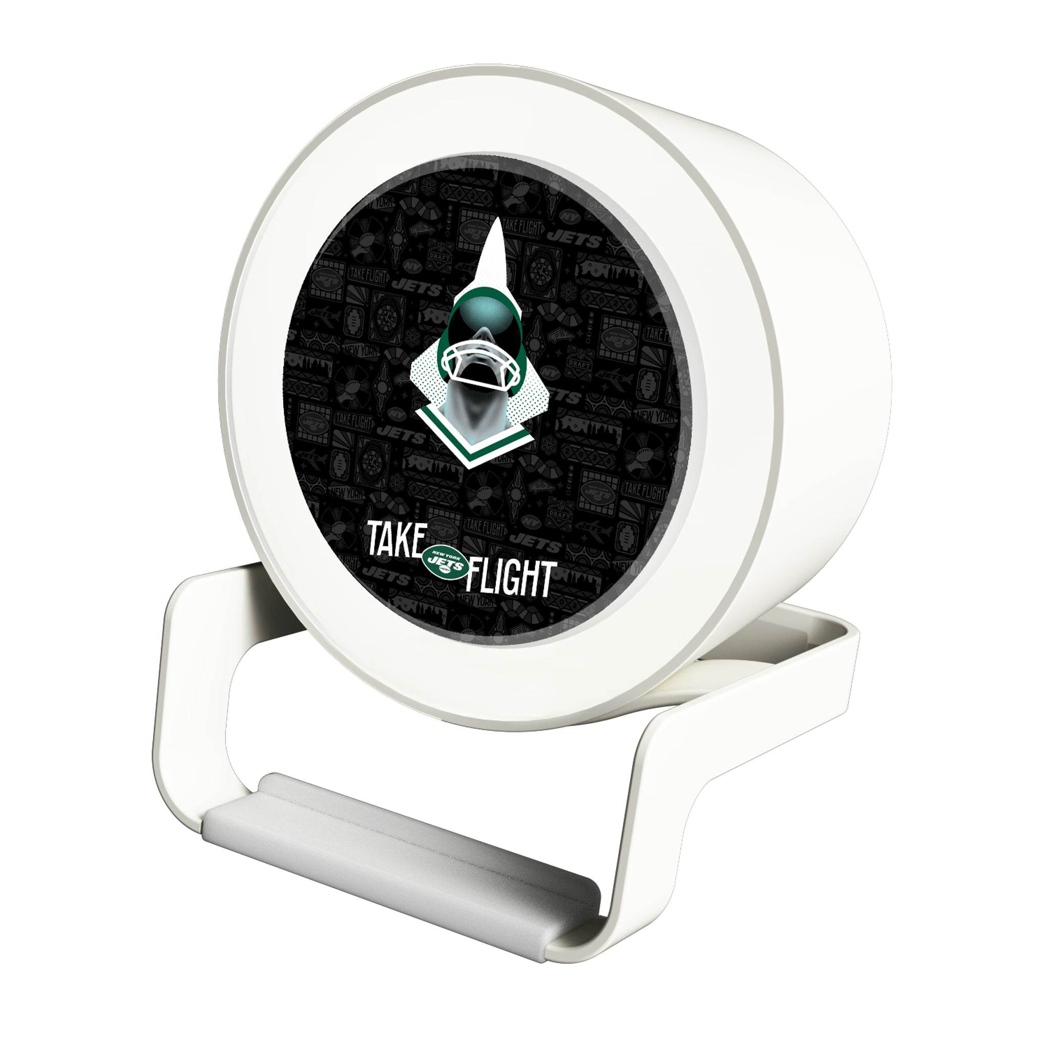 New York Jets Deco Night Light Charger and Bluetooth Speaker