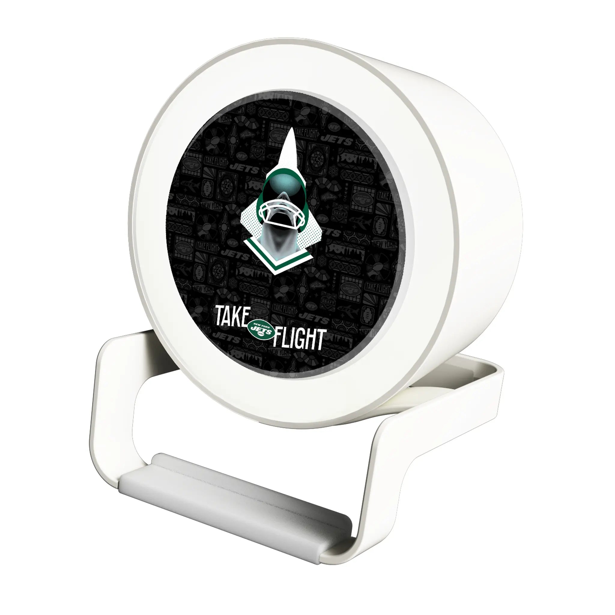 New York Jets Deco Night Light Charger and Bluetooth Speaker
