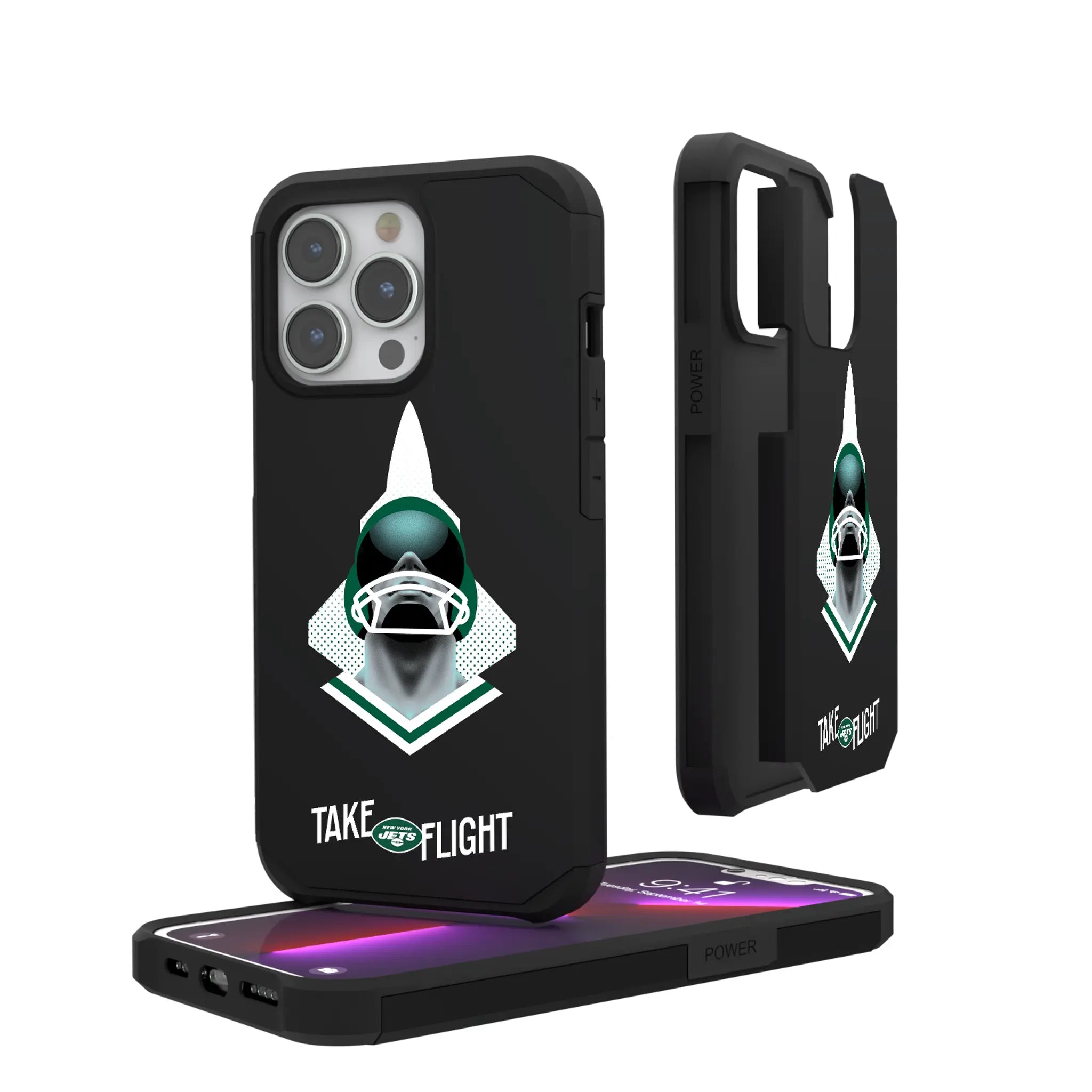 New York Jets Deco iPhone Rugged Phone Case for Apple iPhone