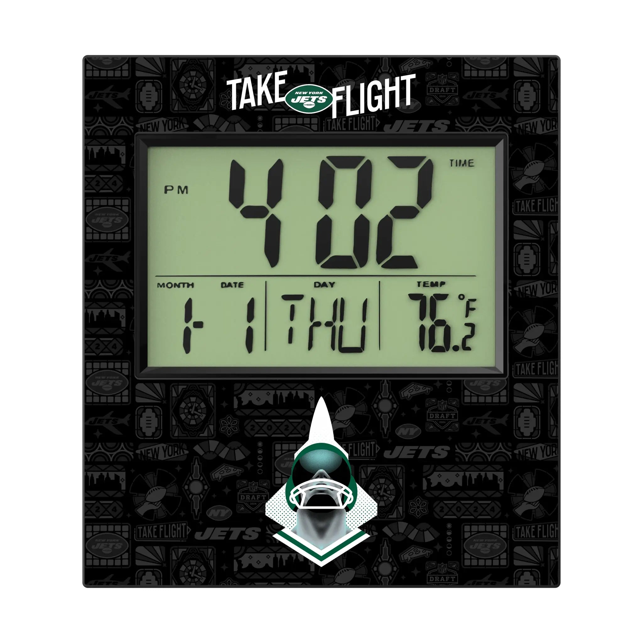 New York Jets Deco Wall Clock