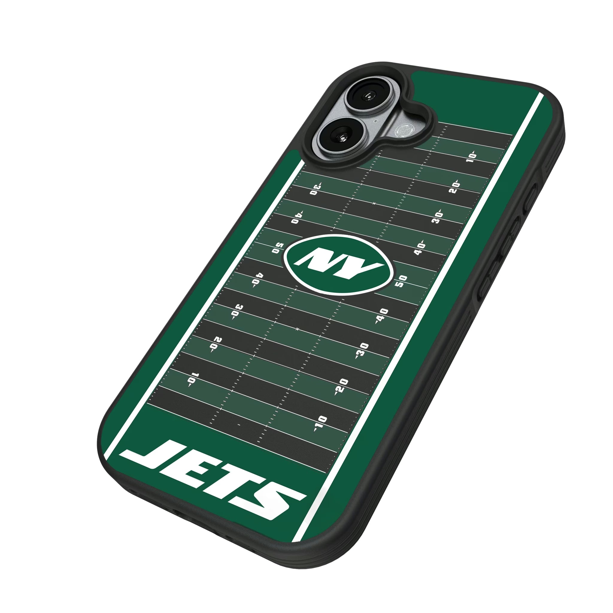 New York Jets Field iPhone Bump Phone Case for Apple iPhone - Isometric View#Device_iPhone 17