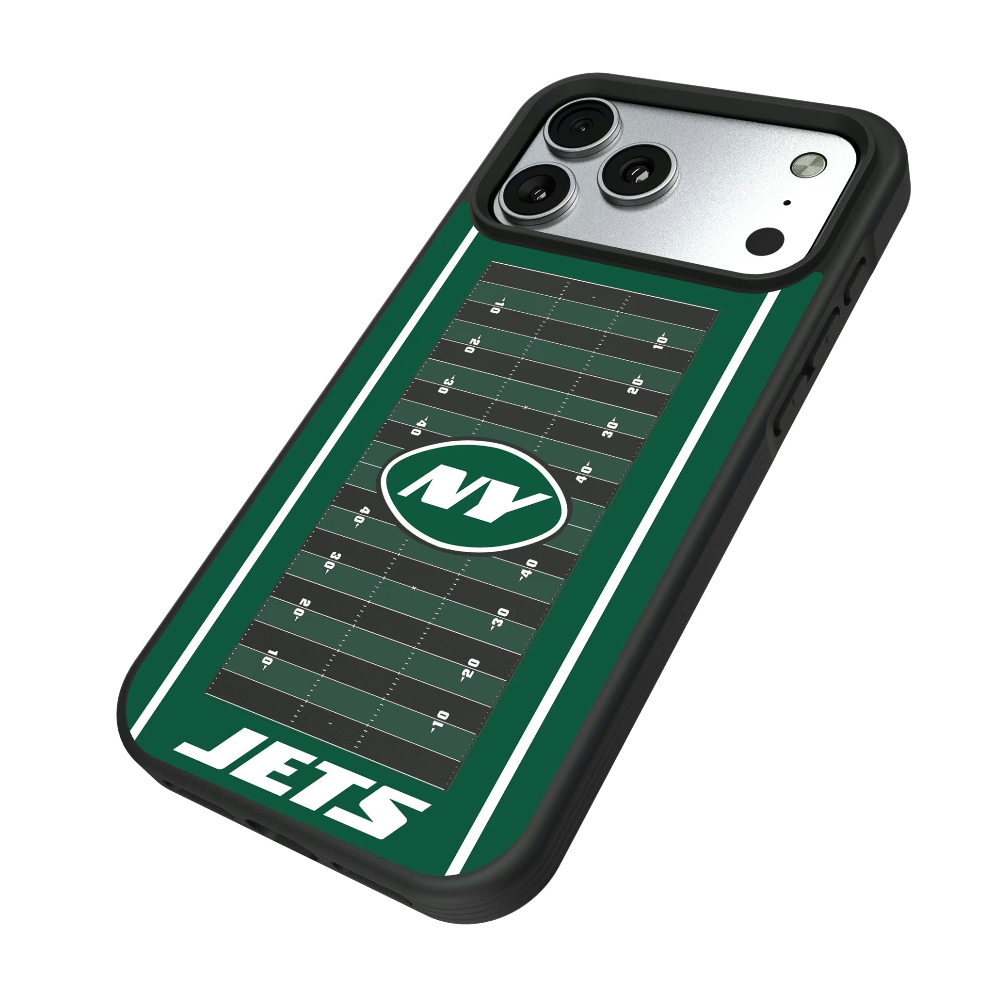 New York Jets Field iPhone Bump Phone Case for Apple iPhone - Isometric View#Device_iPhone 17 Pro Max