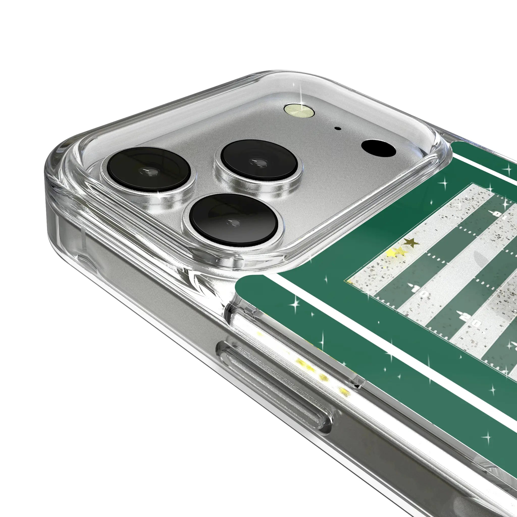 New York Jets Field iPhone Glitter Phone Case for Apple iPhone - Detail