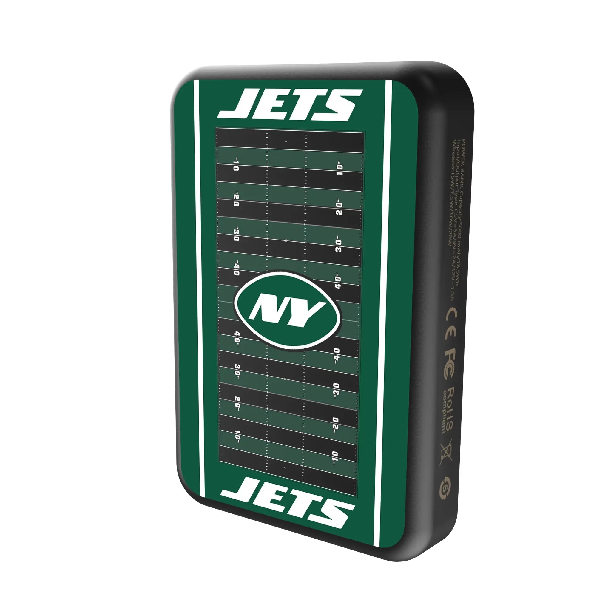 New York Jets Field Wireless Mag Power Bank