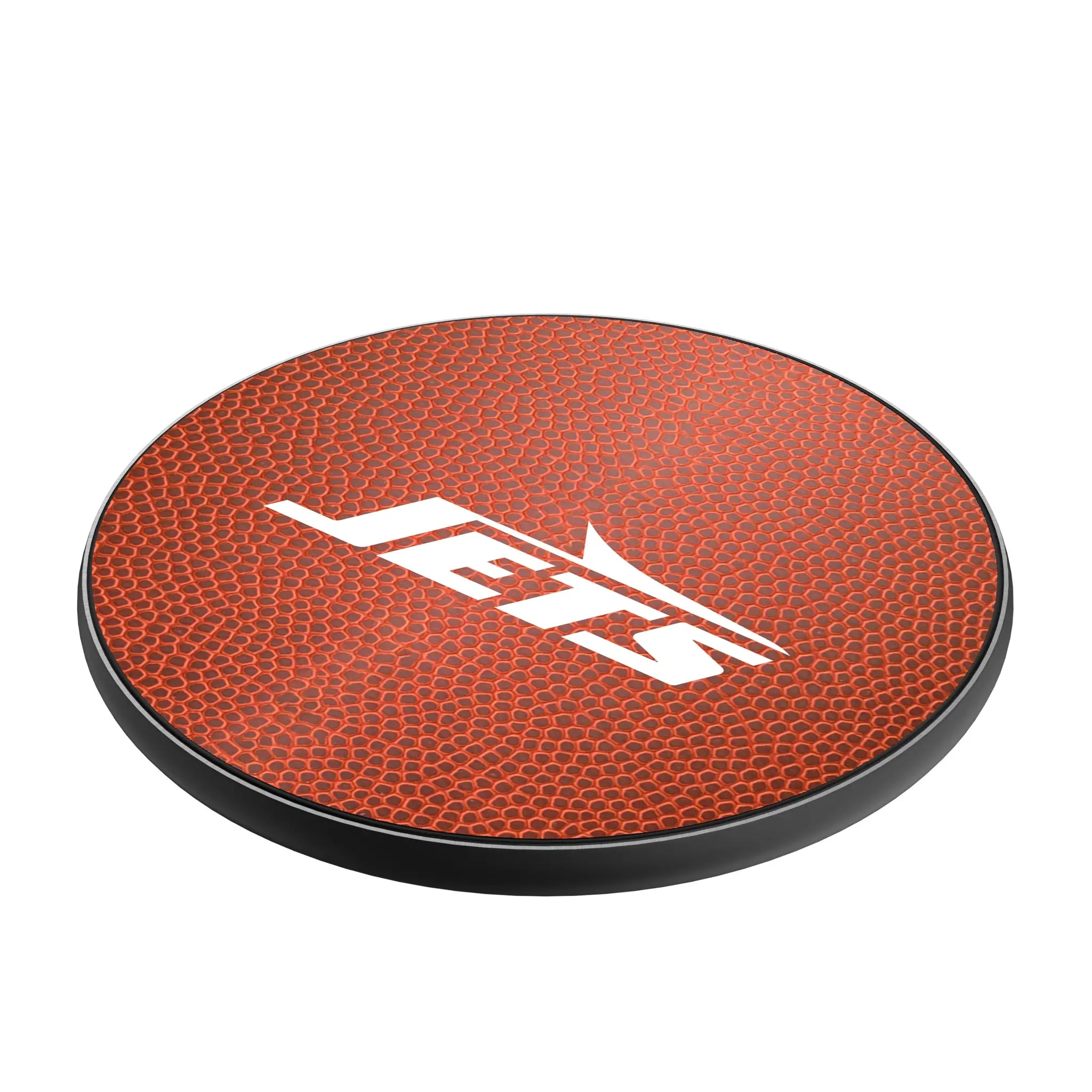 New York Jets Football 15-Watt Wireless Charger - Isometric View
