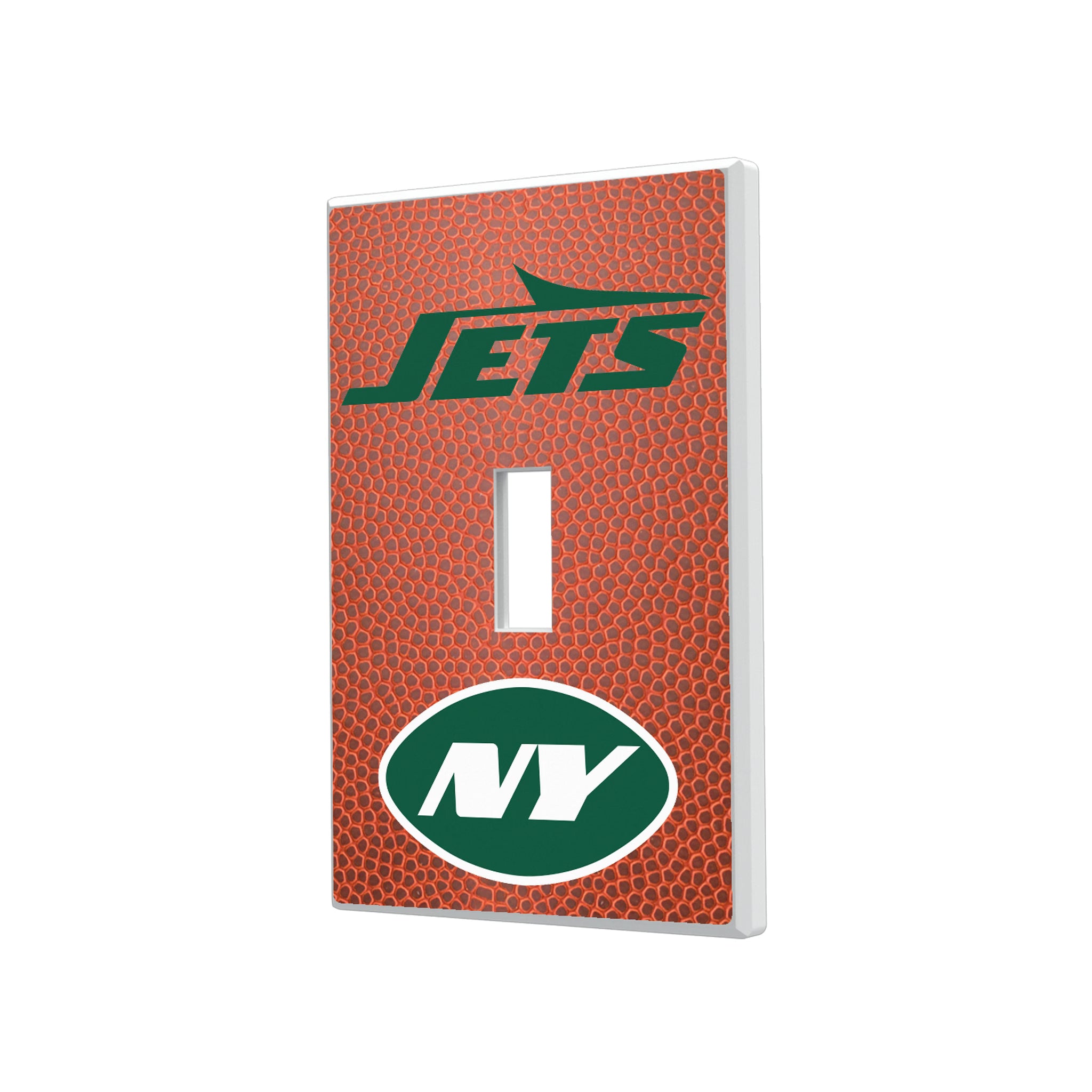 New York Jets Football Hidden-Screw Light Switch Plate#Style_Single Toggle