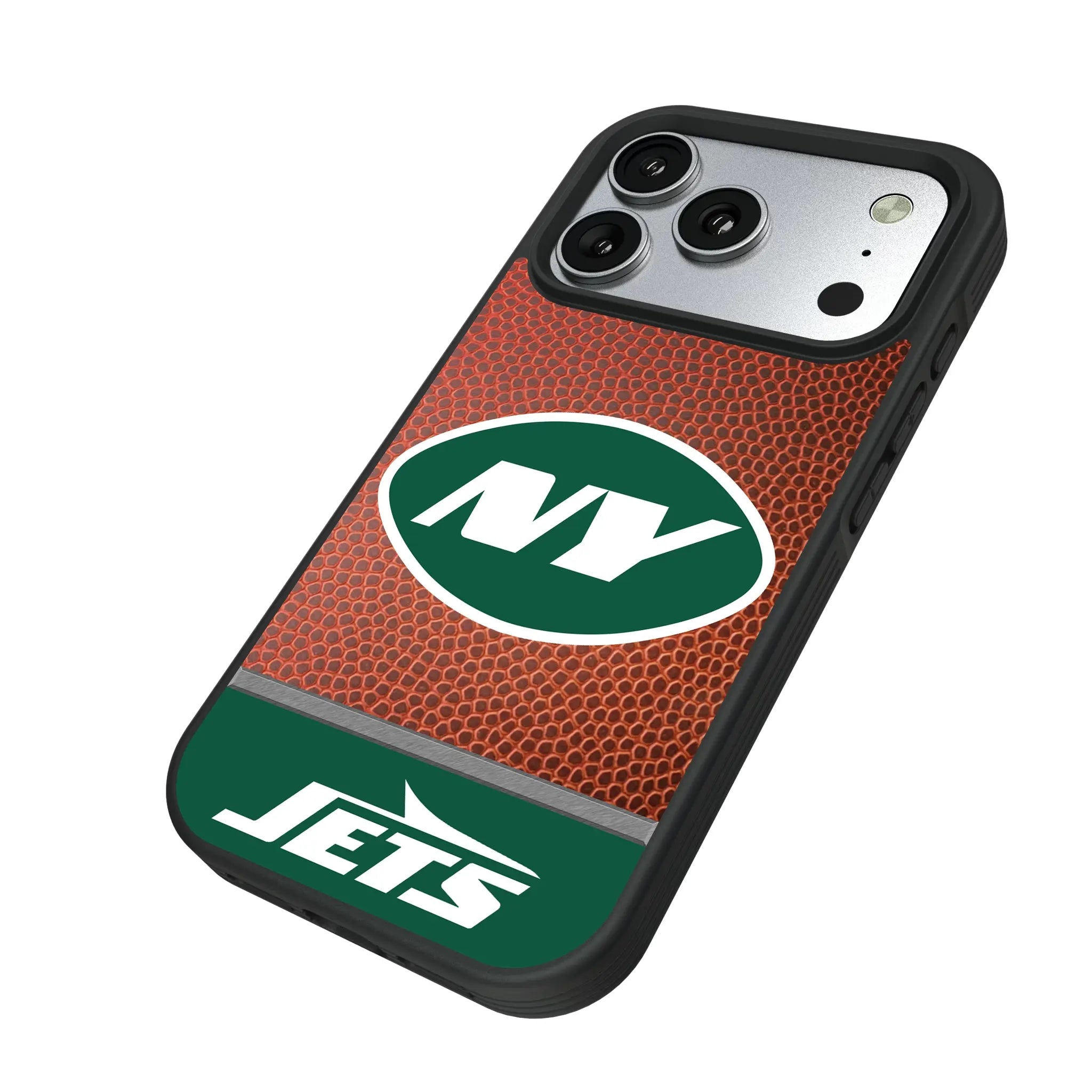 New York Jets Football Wordmark iPhone Bump Phone Case for Apple iPhone - Isometric View#Device_iPhone 17 Pro
