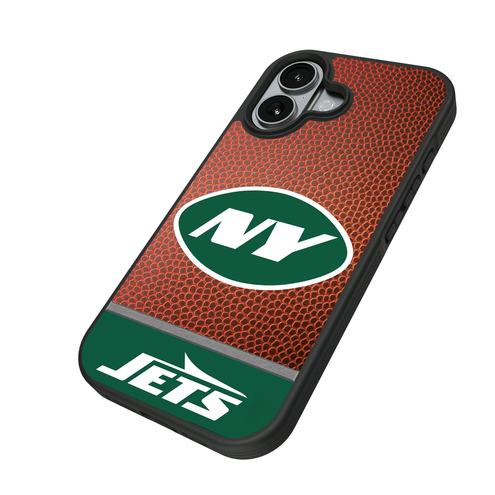 New York Jets Football Wordmark iPhone Bump Phone Case for Apple iPhone - Isometric View#Device_iPhone 17
