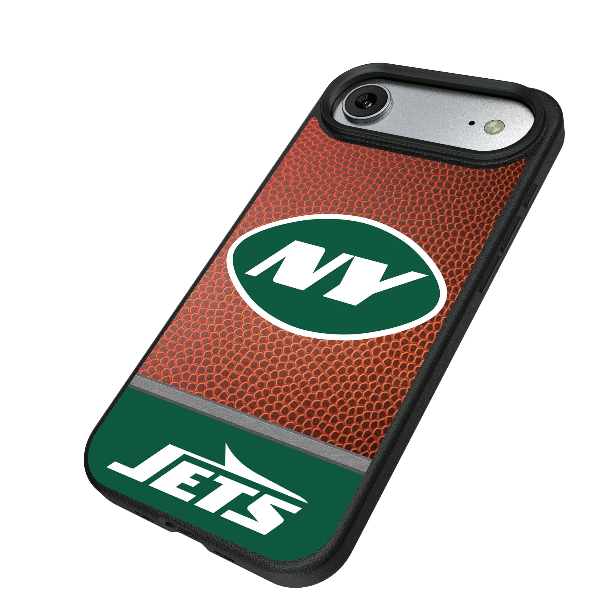 New York Jets Football Wordmark iPhone MagSafe Compatible Phone Case for Apple iPhone - Isometric View#Device_iPhone Air