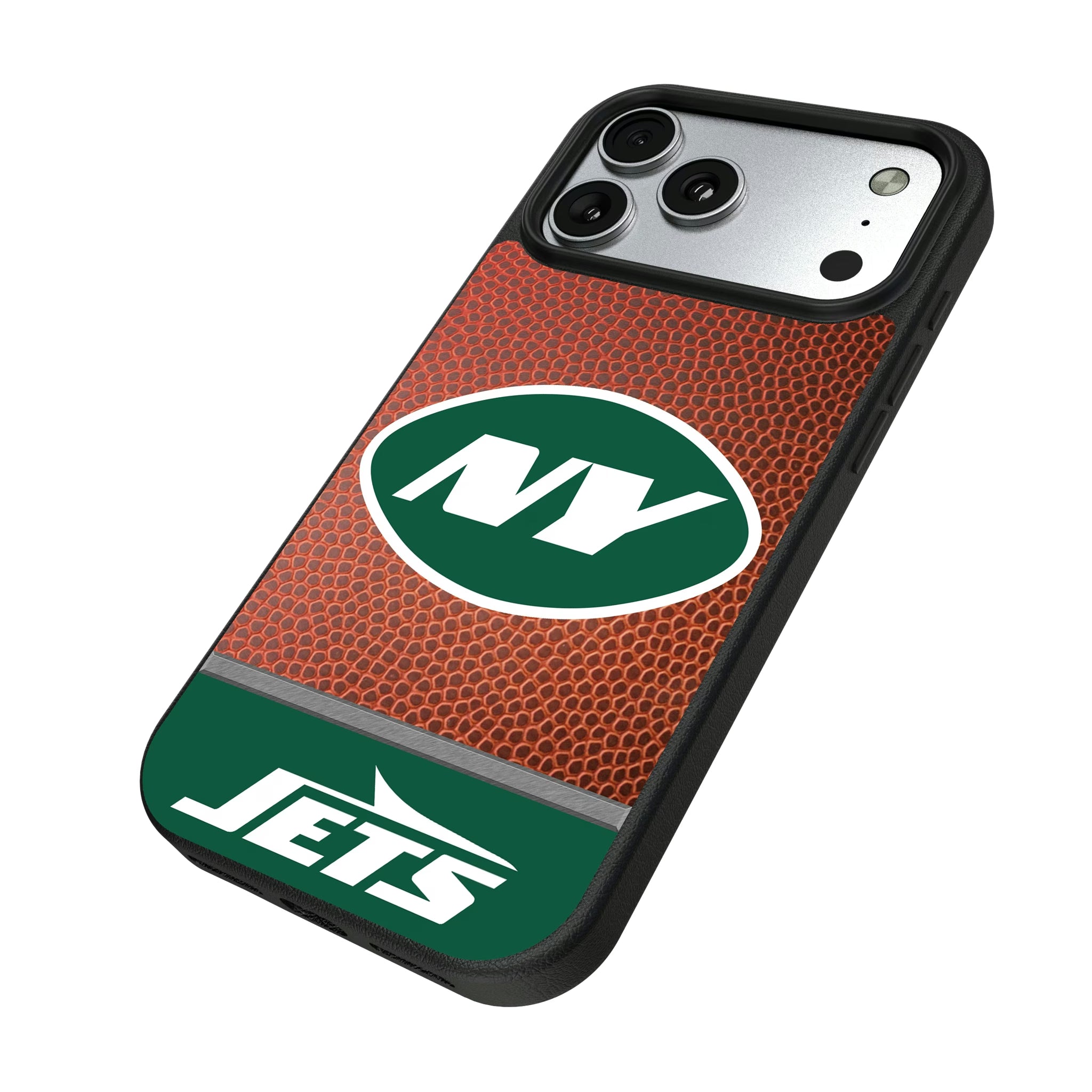 New York Jets Football Wordmark iPhone MagSafe Compatible Phone Case for Apple iPhone - Isometric View#Device_iPhone 17 Pro Max