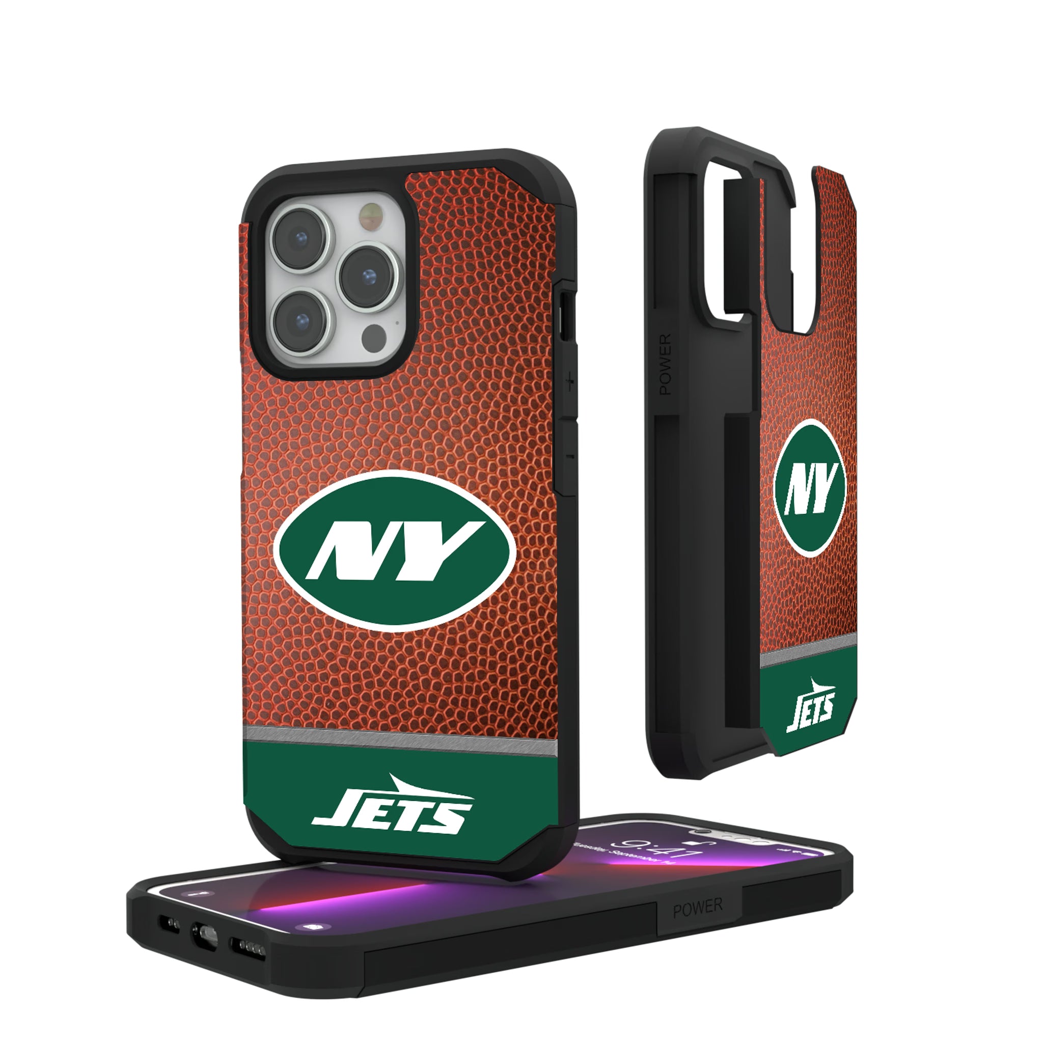 New York Jets Football Wordmark iPhone Rugged Phone Case for Apple iPhone