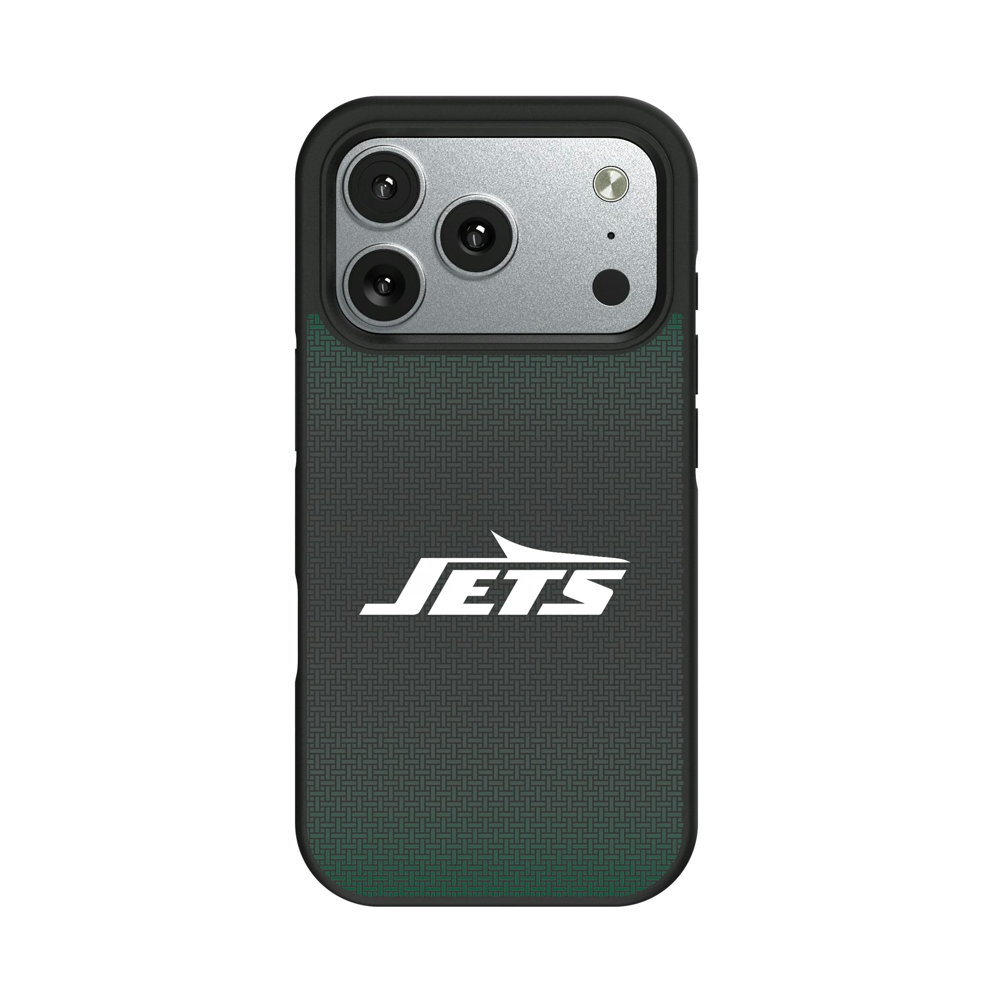 New York Jets Linen iPhone Bump Phone Case for Apple iPhone#Device_iPhone 17 Pro