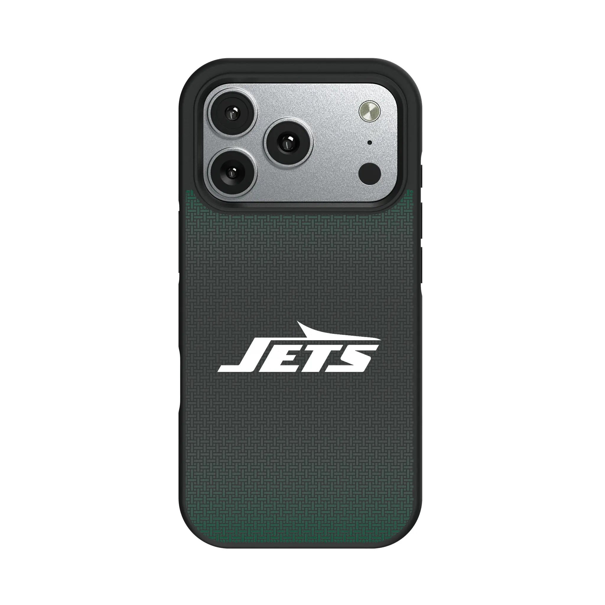 New York Jets Linen iPhone Bump Phone Case for Apple iPhone#Device_iPhone 17 Pro