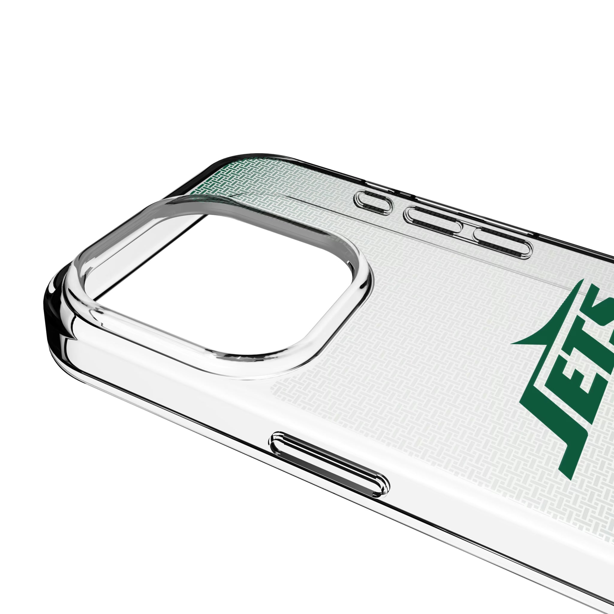 New York Jets Linen iPhone Clear Phone Case for Apple iPhone - Detail