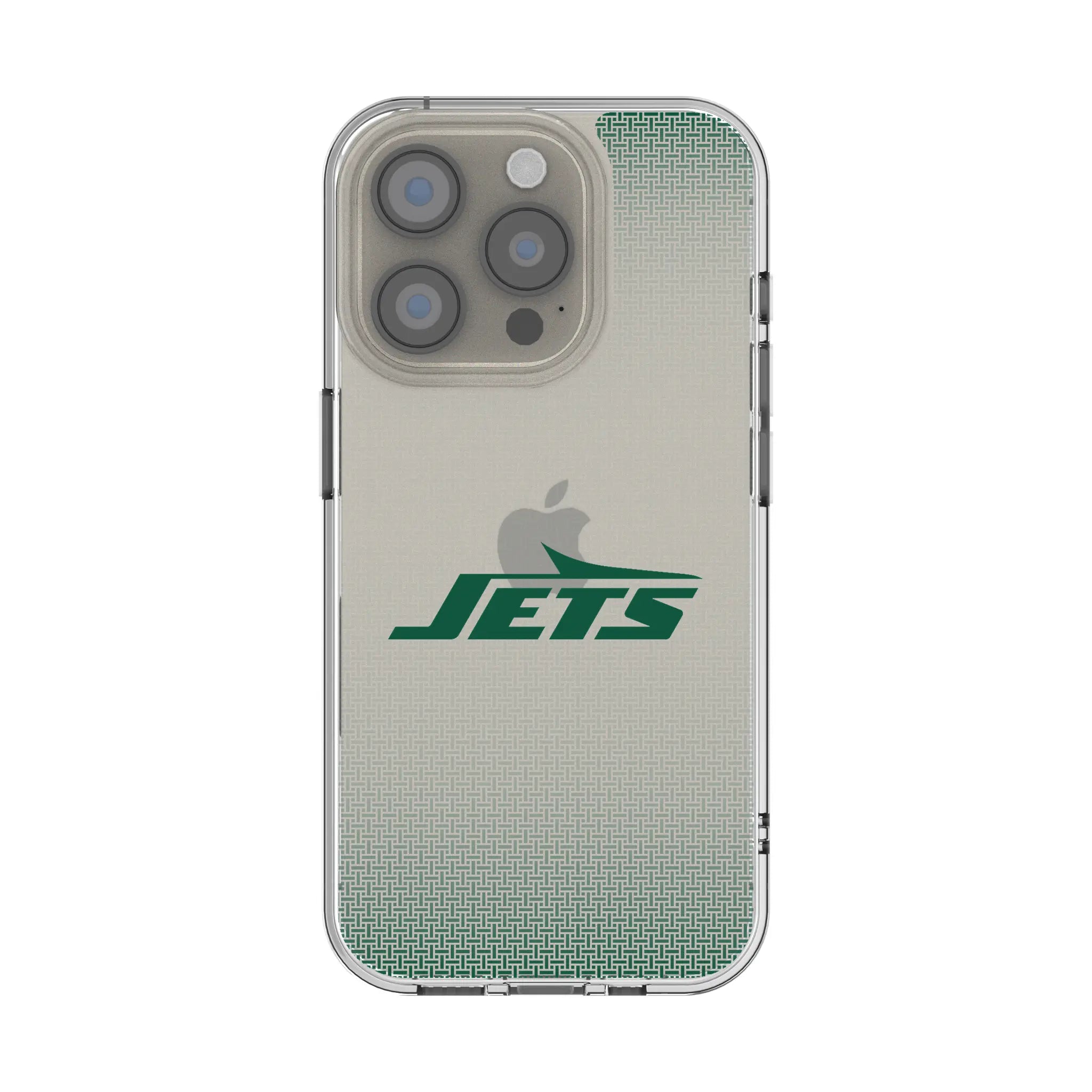 New York Jets Linen iPhone Clear Phone Case for Apple iPhone