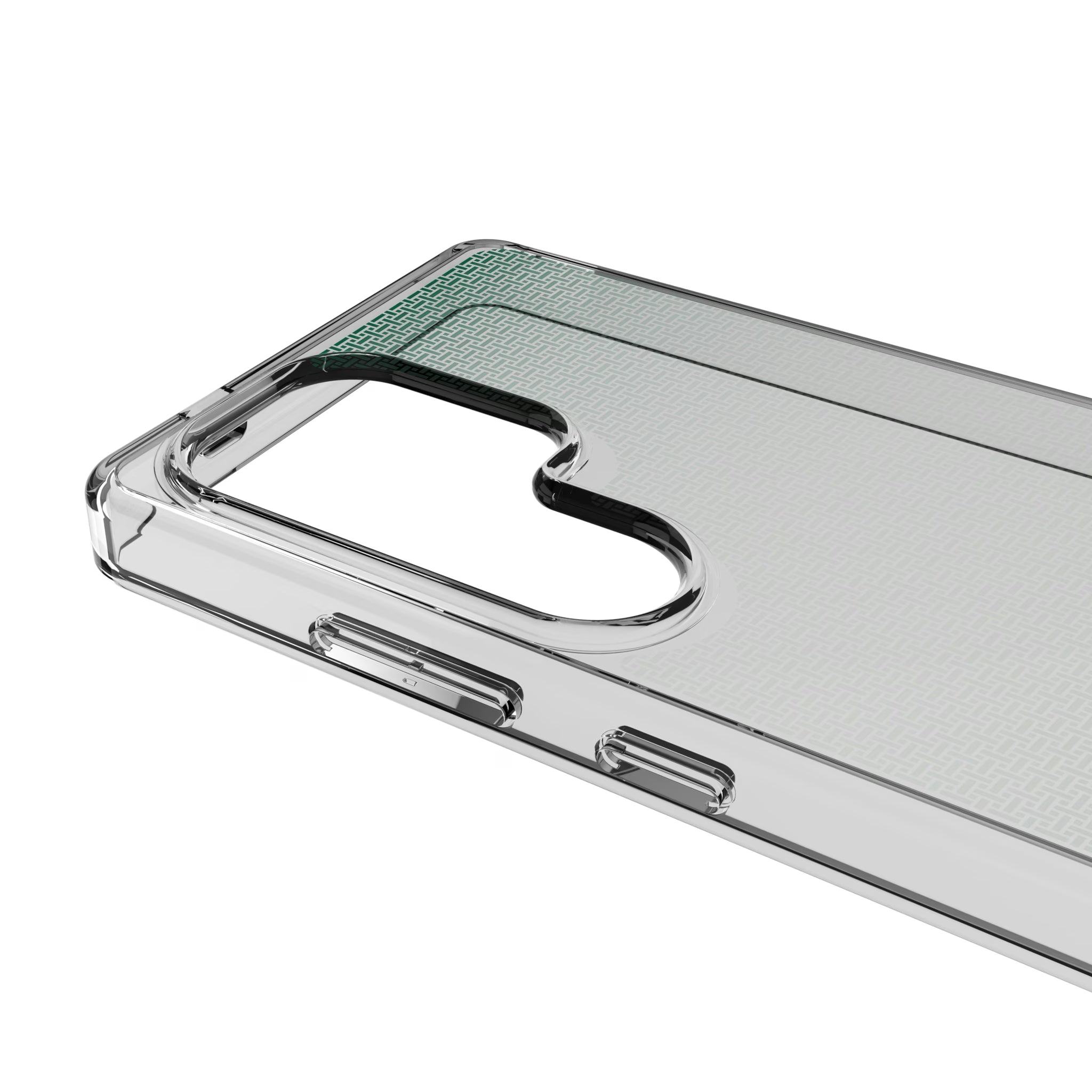 New York Jets Linen Galaxy Clear Phone Case for Samsung Galaxy - Detail