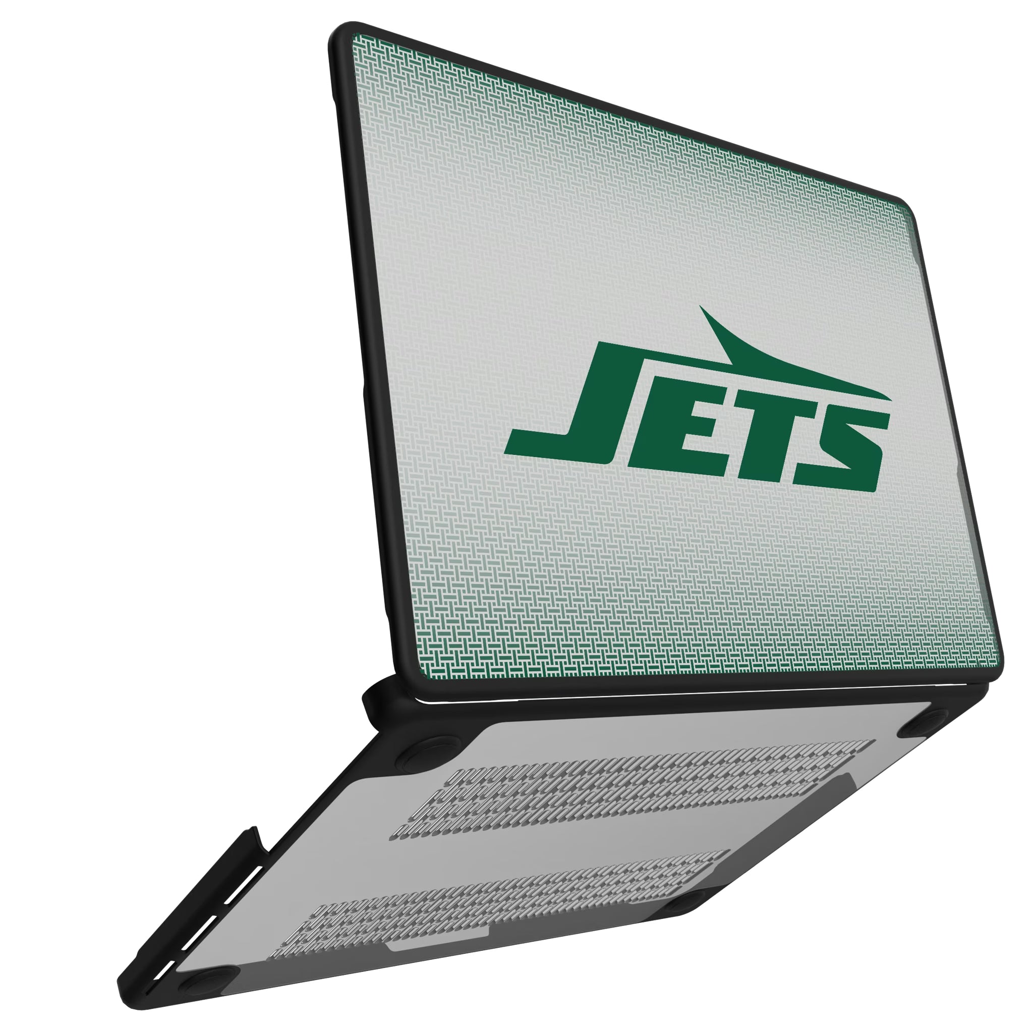 New York Jets Linen MacBook Laptop Case for Apple MacBook#Device_MacBook Pro (14-inch, 2021) / MacBook Pro (14-inch, 2023) / MacBook Pro (14-inch, 2024)