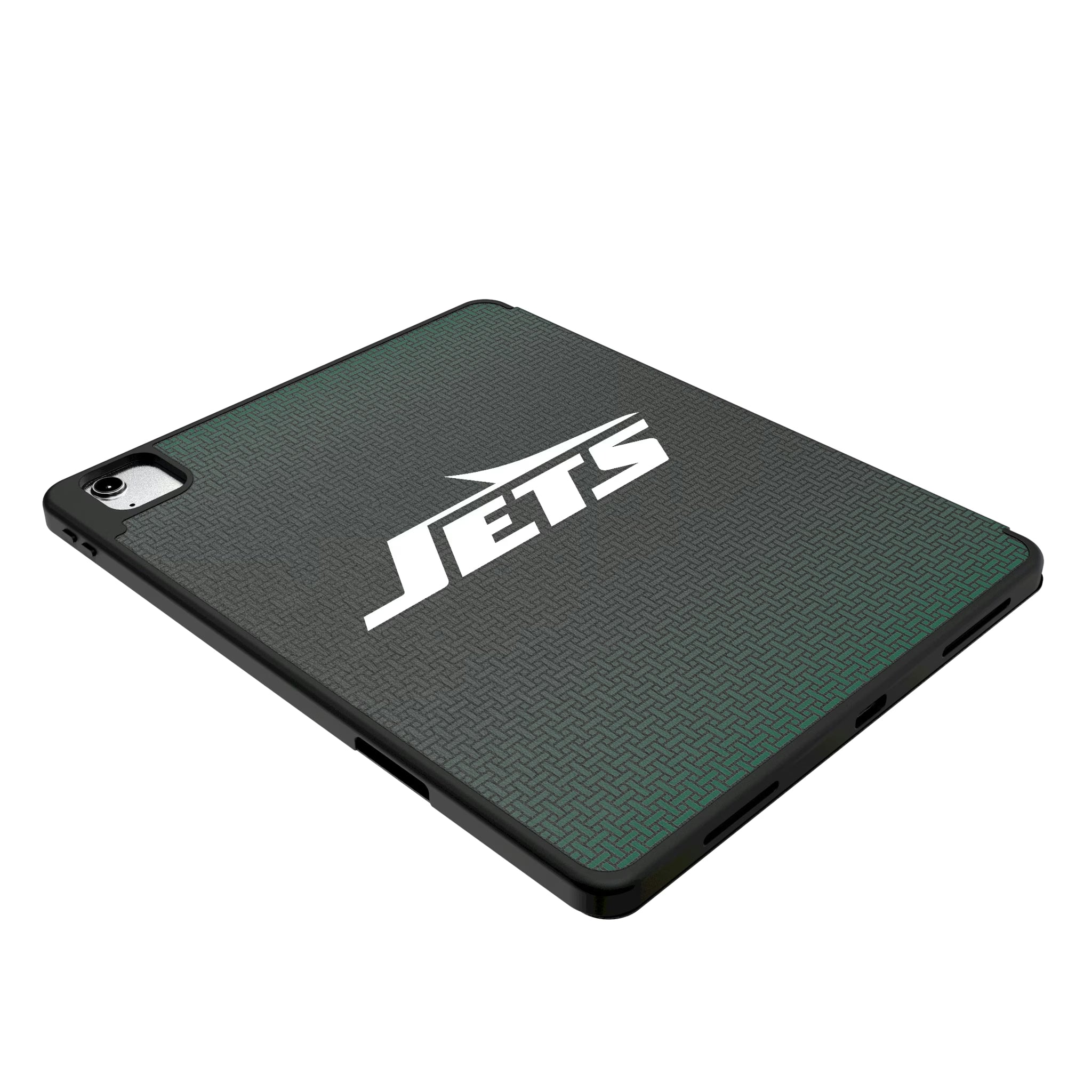 New York Jets Linen iPad Tablet Case for Apple iPad - Isometric View