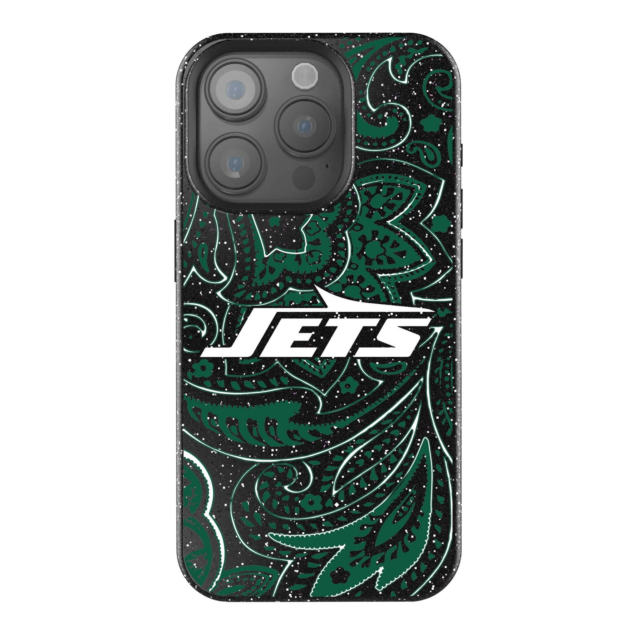New York Jets Paisley iPhone Bling Phone Case for Apple iPhone