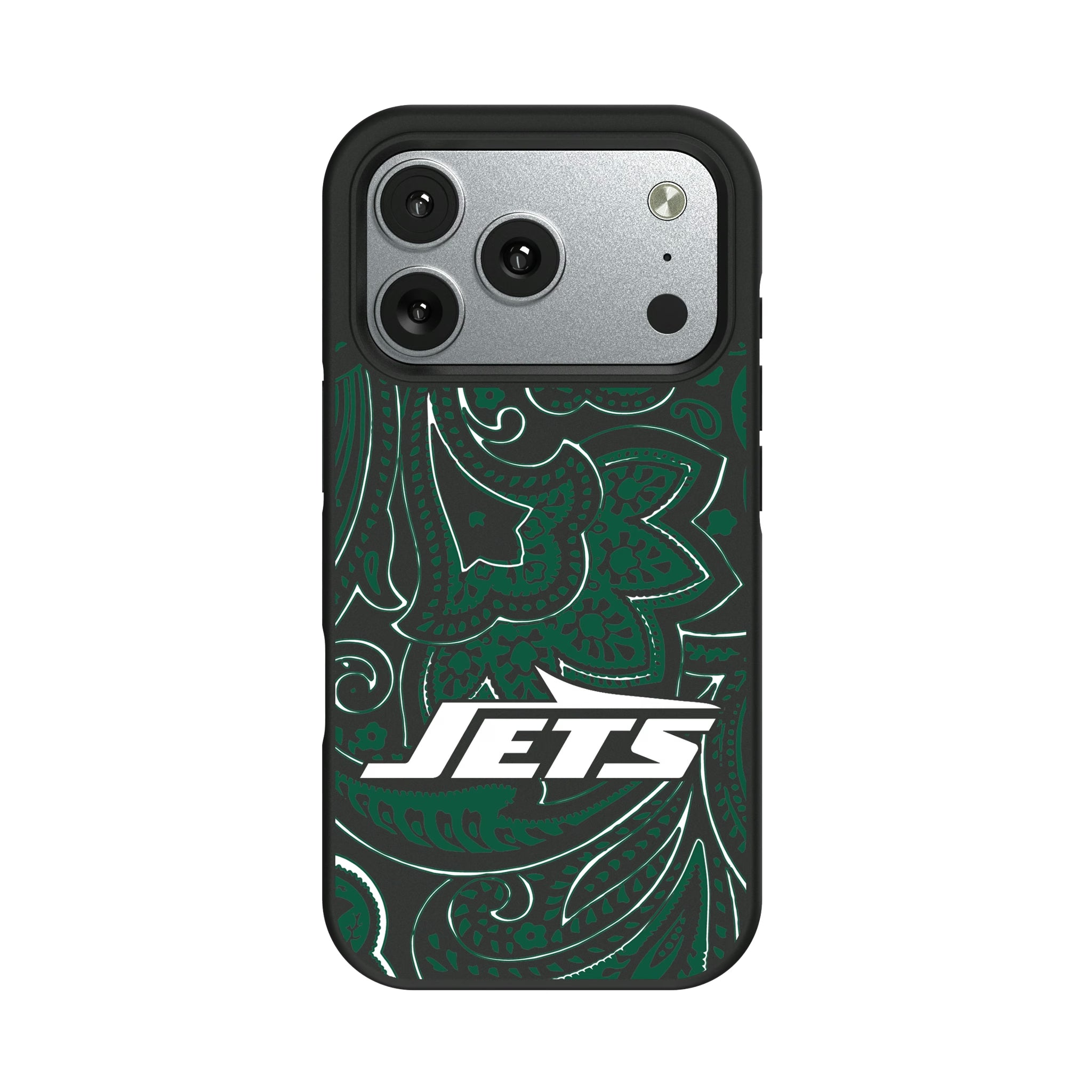New York Jets Paisley iPhone Bump Phone Case for Apple iPhone#Device_iPhone 17 Pro