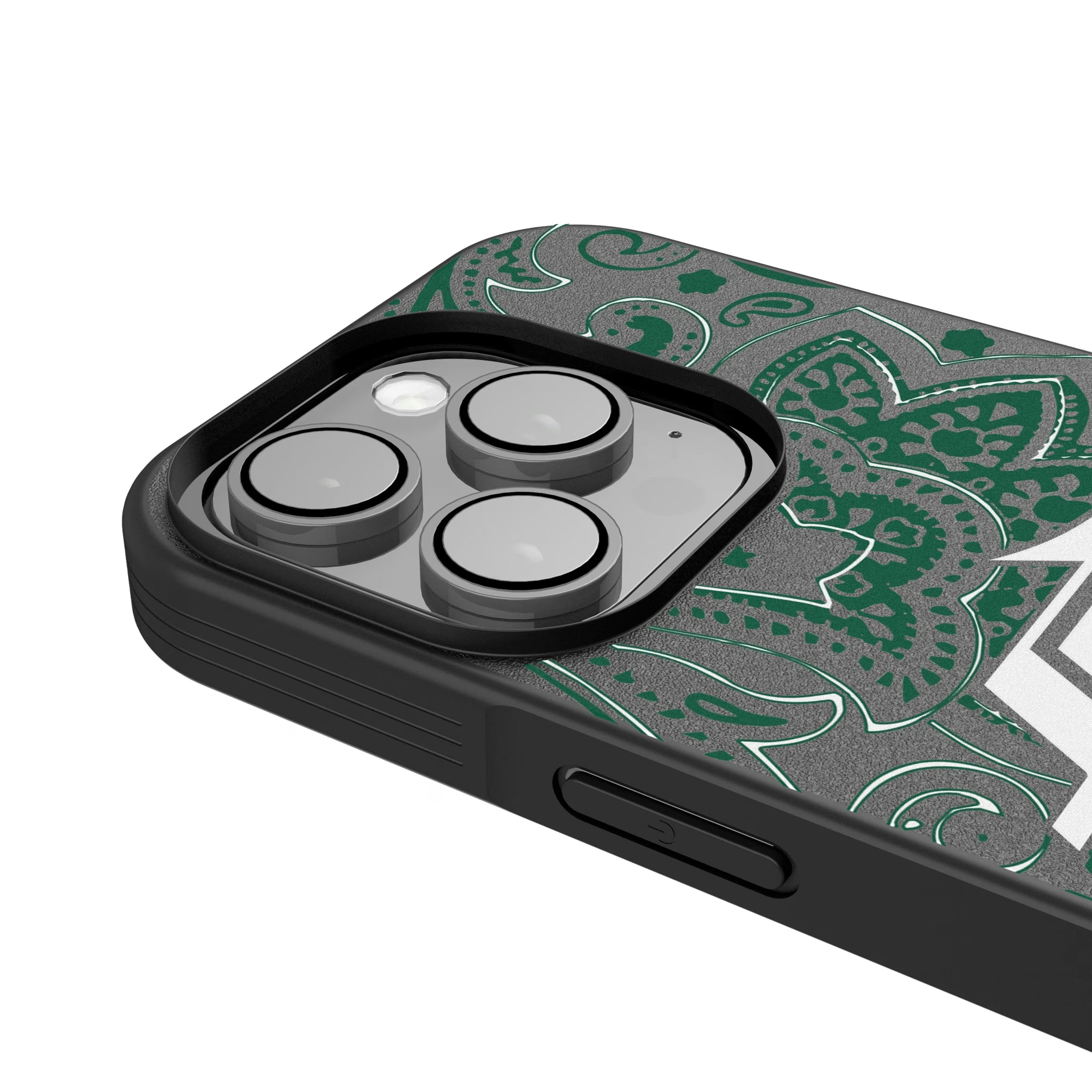 New York Jets Paisley iPhone Bump Phone Case for Apple iPhone - Detail