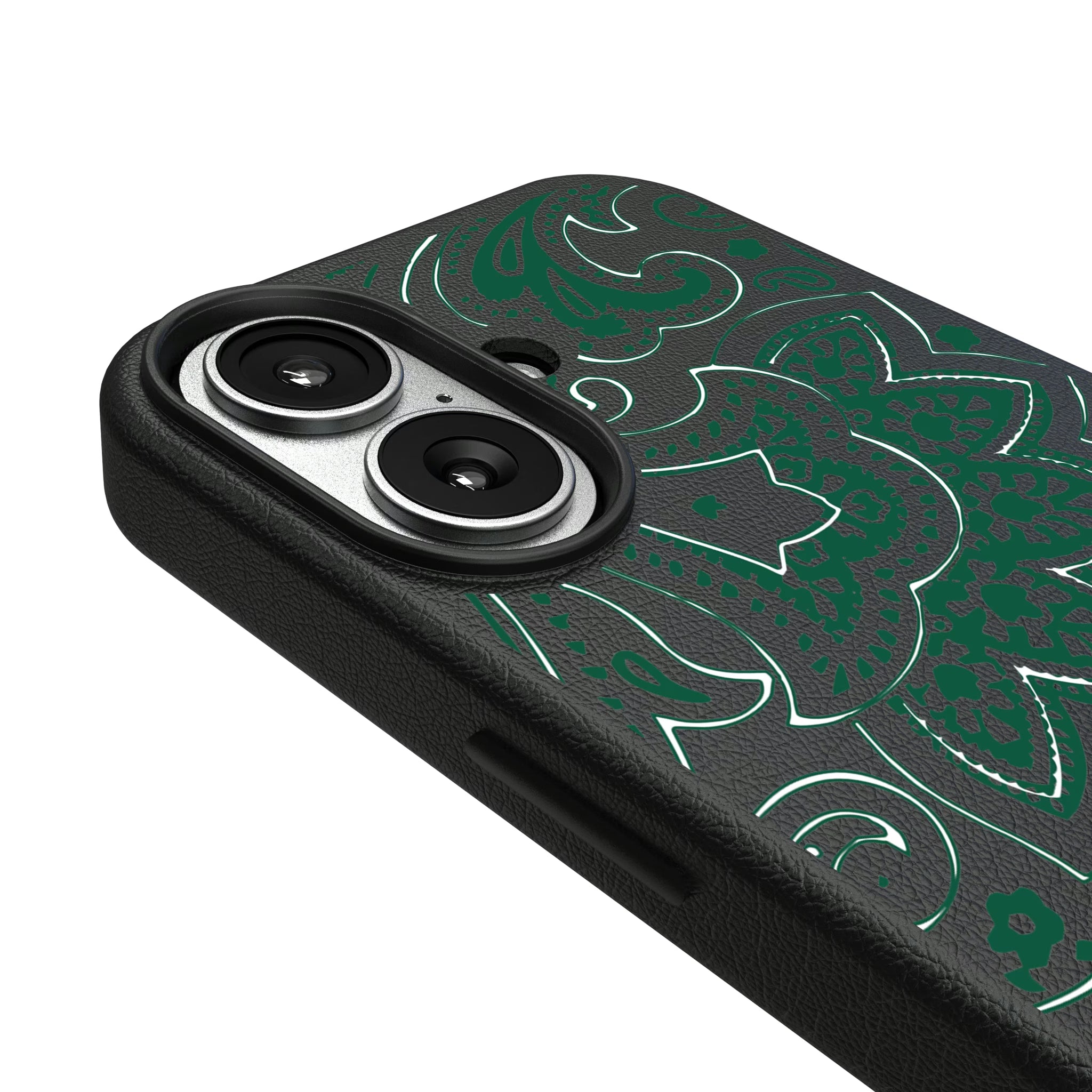 New York Jets Paisley iPhone MagSafe Compatible Phone Case for Apple iPhone - Detail#Device_iPhone 17