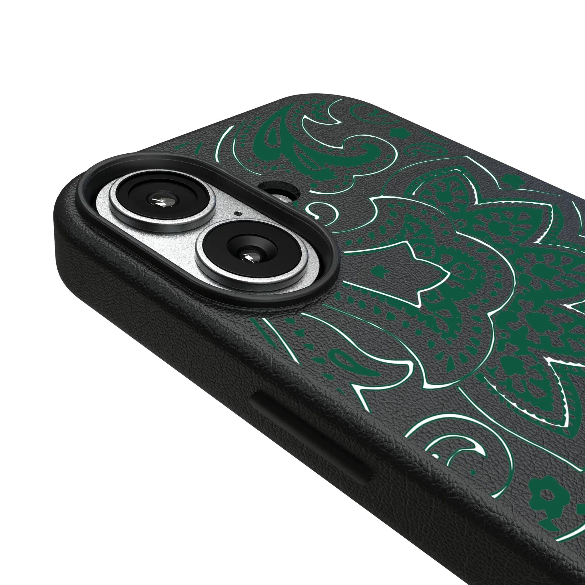 New York Jets Paisley iPhone MagSafe Compatible Phone Case for Apple iPhone - Detail#Device_iPhone 17
