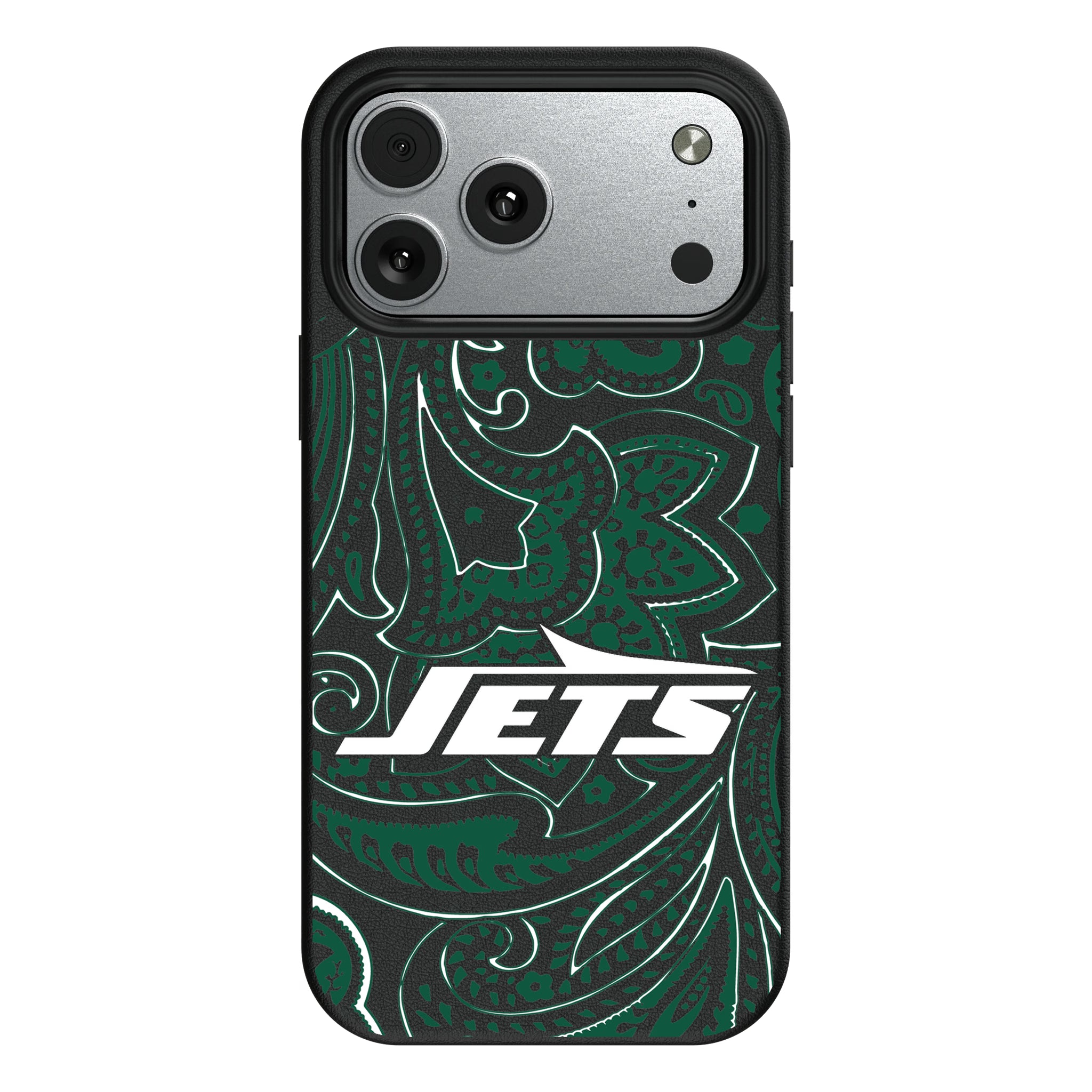 New York Jets Paisley iPhone MagSafe Compatible Phone Case for Apple iPhone#Device_iPhone 17 Pro Max
