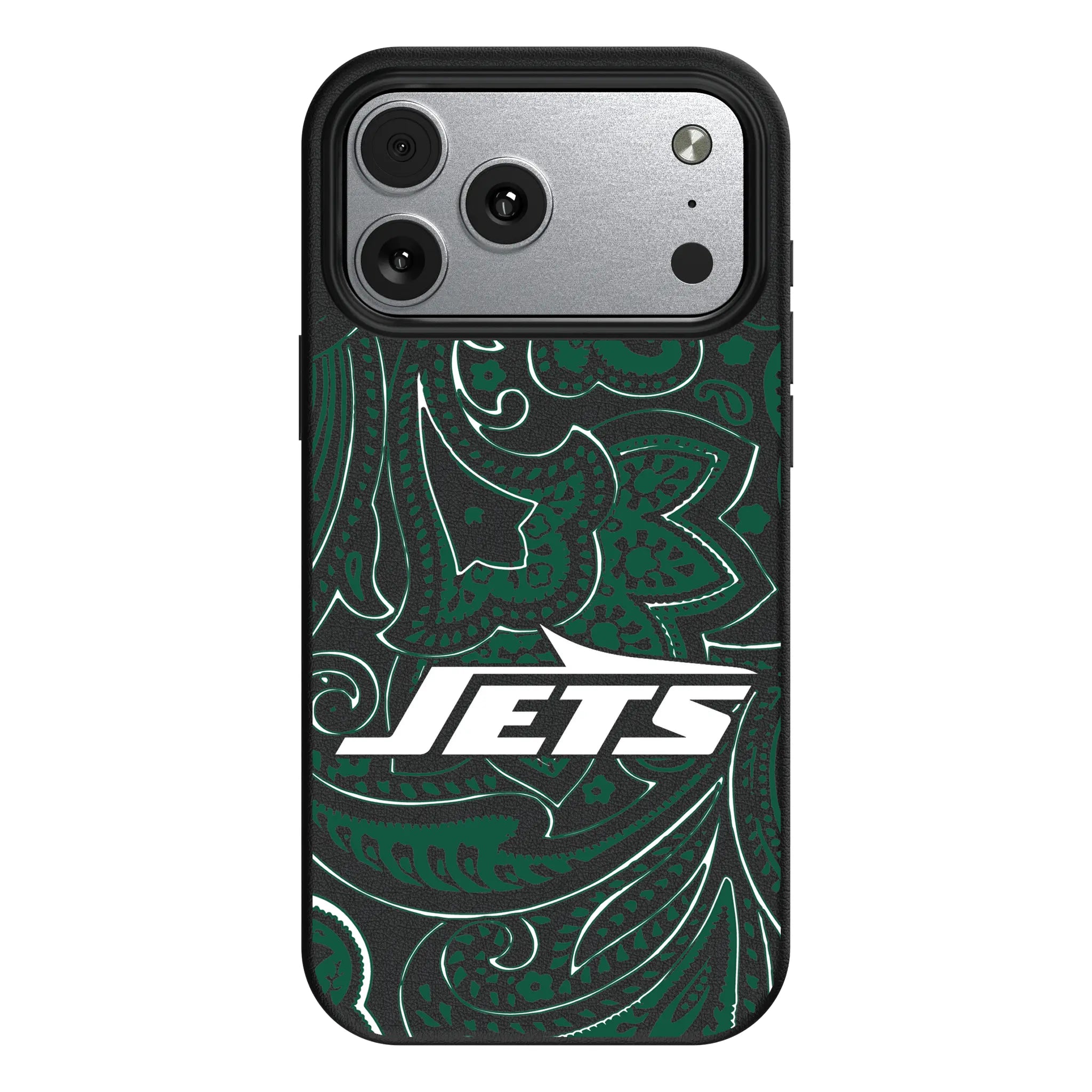 New York Jets Paisley iPhone MagSafe Compatible Phone Case for Apple iPhone#Device_iPhone 17 Pro Max