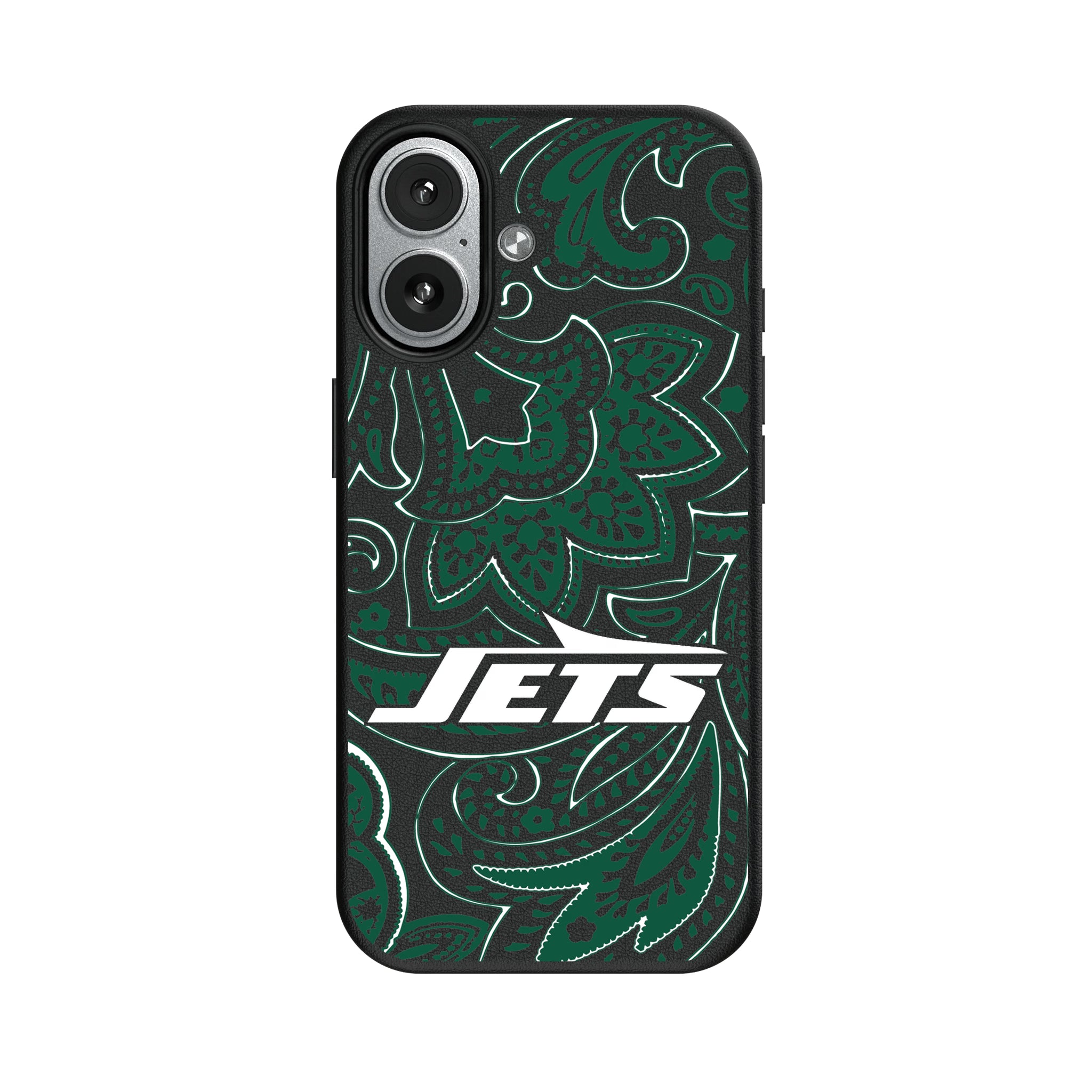 New York Jets Paisley iPhone MagSafe Compatible Phone Case for Apple iPhone#Device_iPhone 17