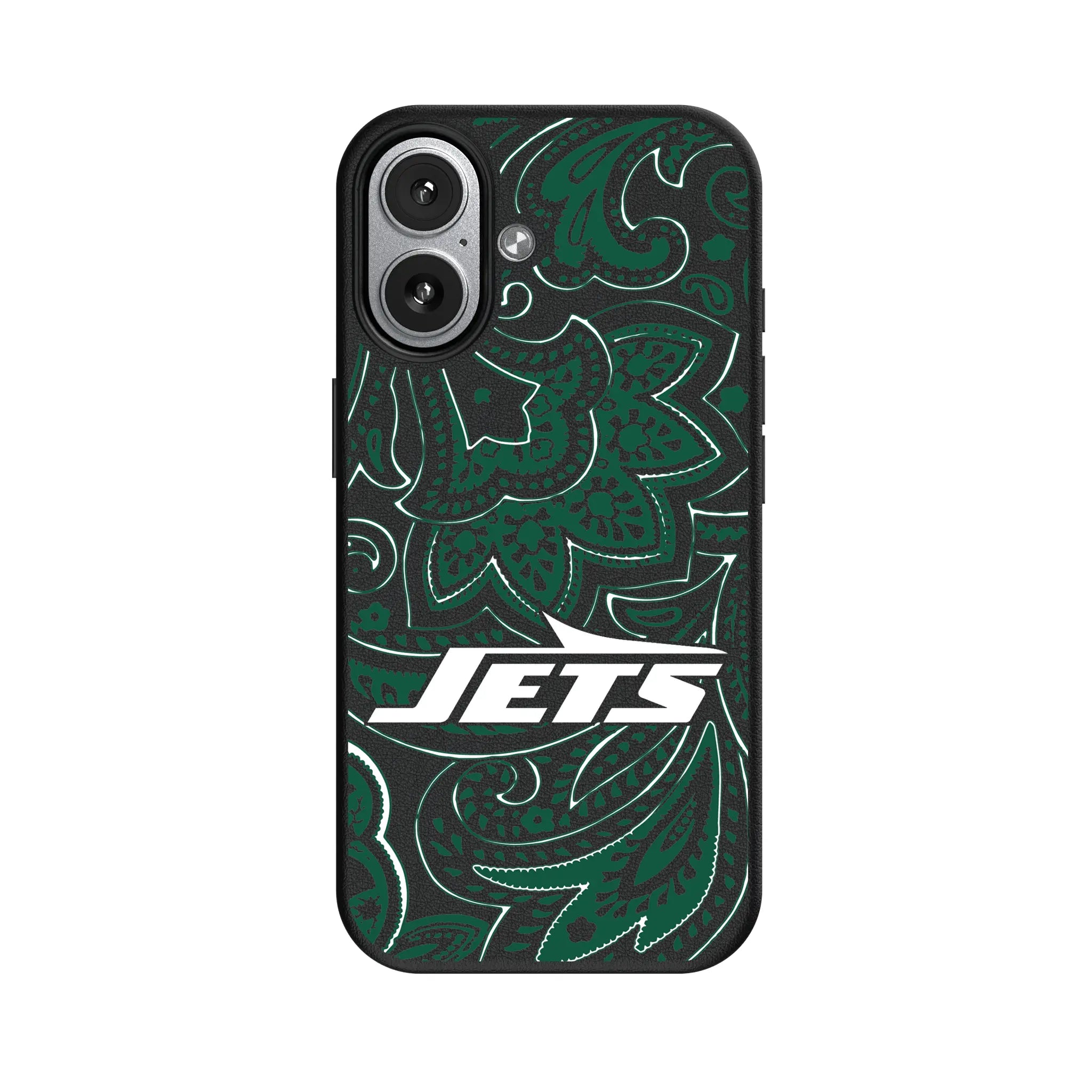 New York Jets Paisley iPhone MagSafe Compatible Phone Case for Apple iPhone#Device_iPhone 17