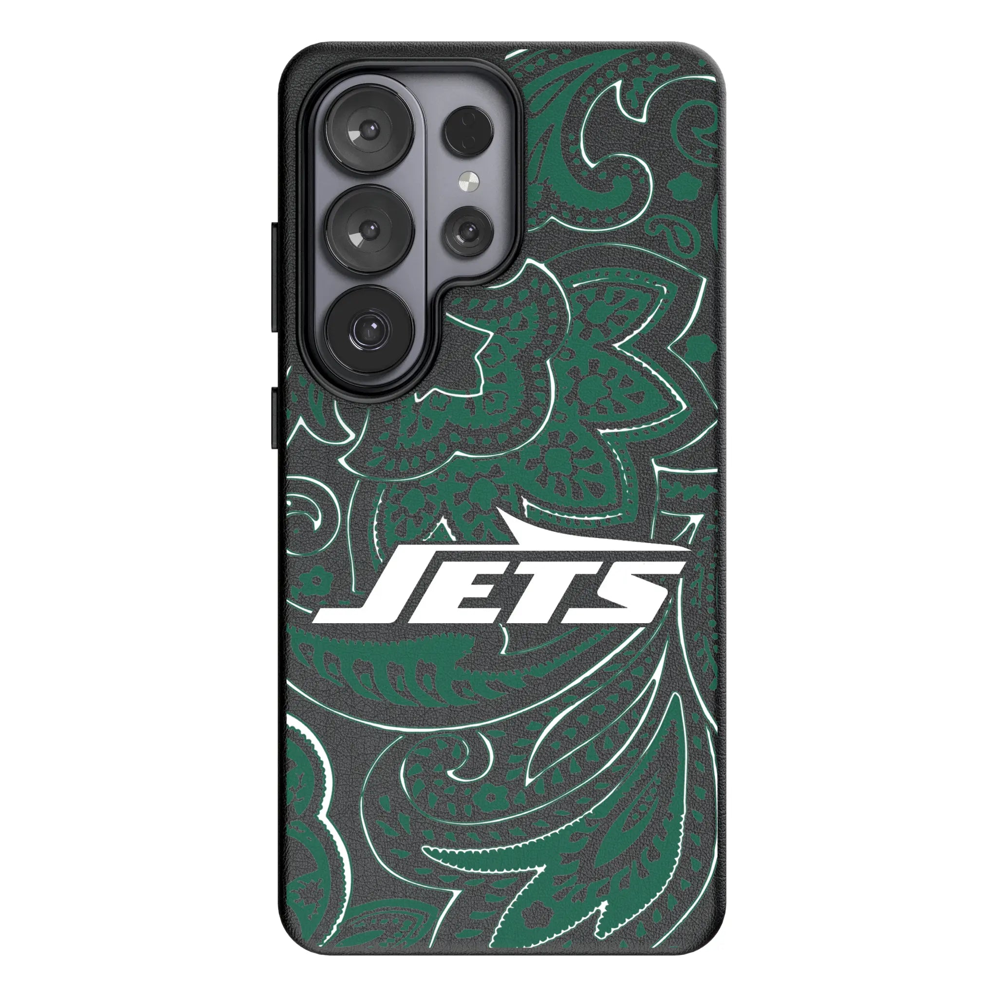 New York Jets Paisley Galaxy MagSafe Compatible Phone Case for Samsung Galaxy#Device_Galaxy S26 Ultra