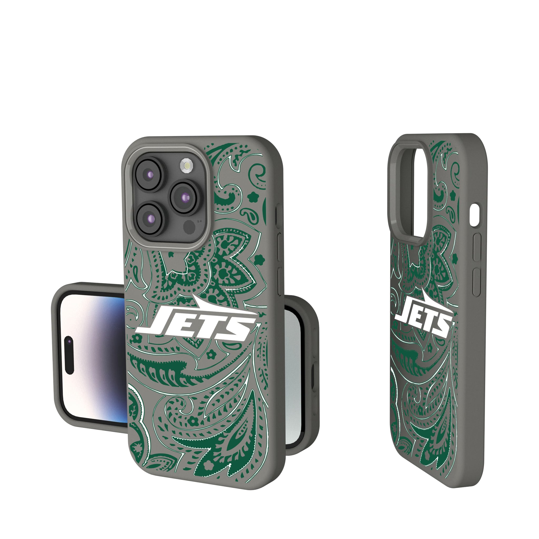 New York Jets Paisley iPhone Soft Touch Phone Case for Apple iPhone