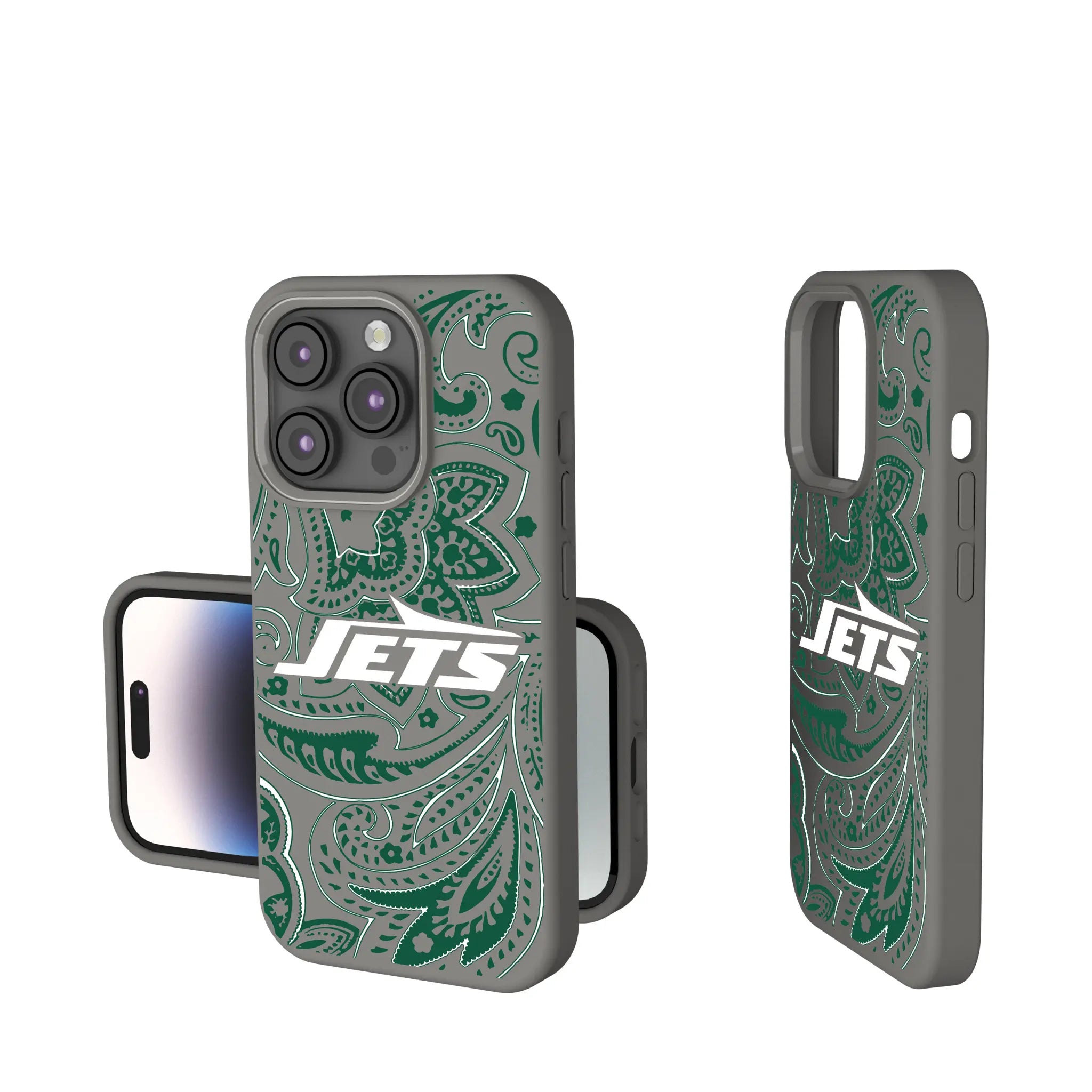 New York Jets Paisley iPhone Soft Touch Phone Case for Apple iPhone