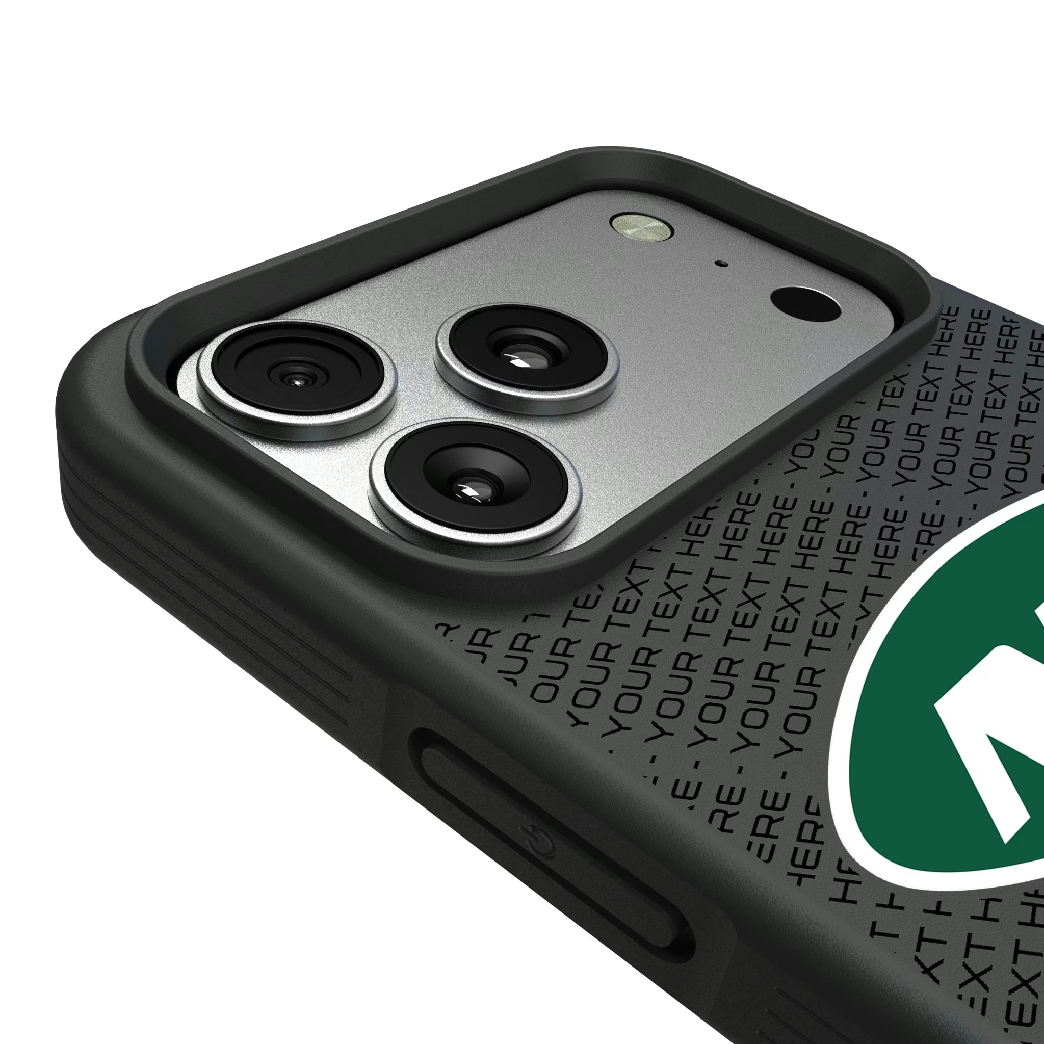 New York Jets Personalized EndZone Plus iPhone Bump Phone Case for Apple iPhone - Detail#Device_iPhone 17 Pro Max